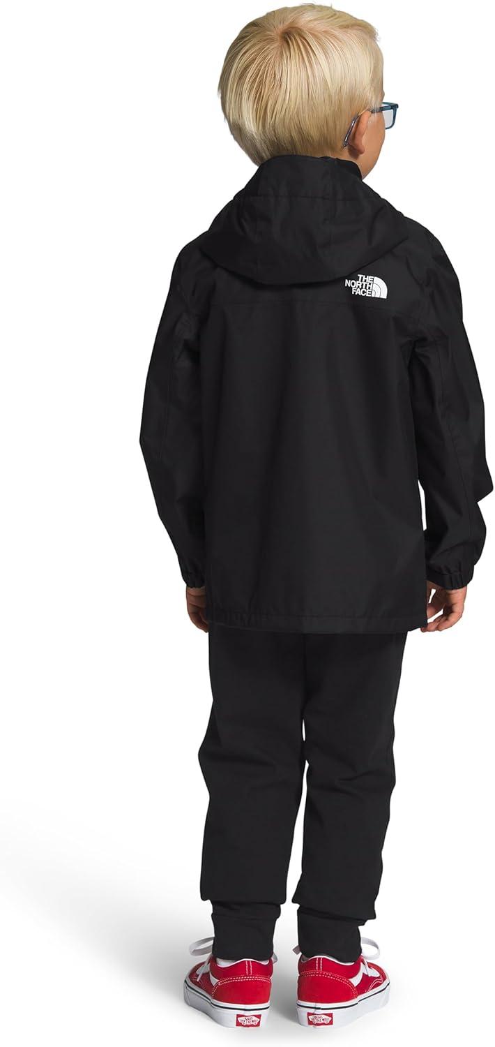 imageTHE NORTH FACE Kids Antora Rain Jacket Waterproof Breathable 3piece Hood Secure Zip Hand PocketTnf Blacknpf