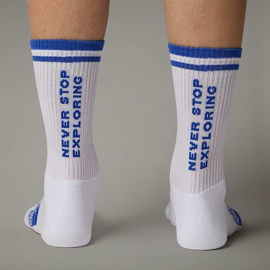 imageTHE NORTH FACE Unisex Everyday Nse Crew SockTnf BlueTnf White