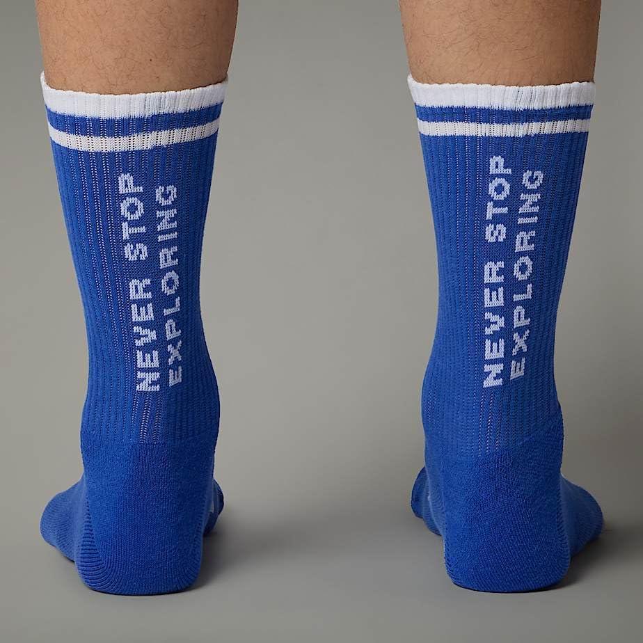 imageTHE NORTH FACE Unisex Everyday Nse Crew SockTnf BlueTnf White