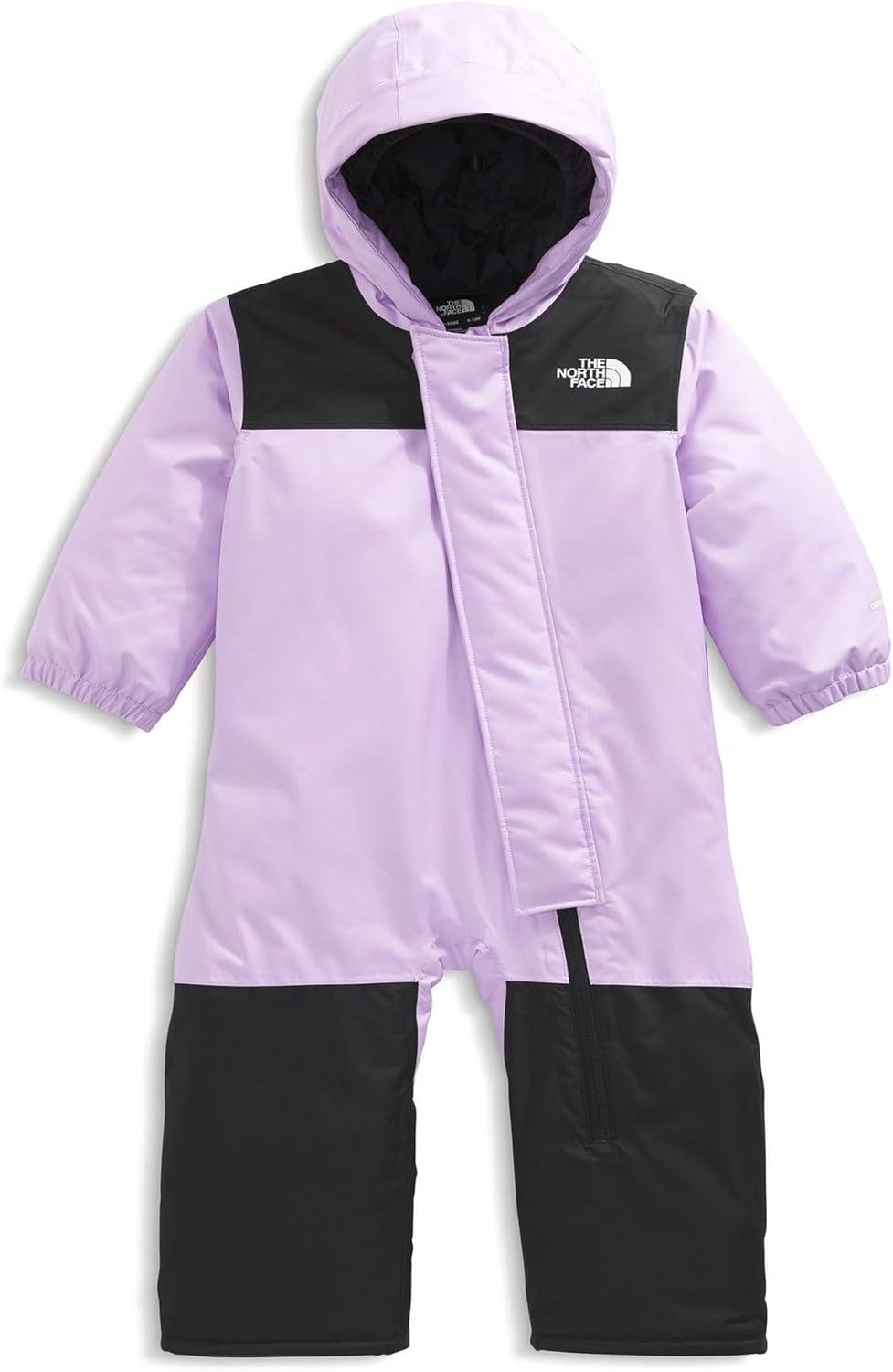 imageTHE NORTH FACE unisex baby Freedom Snowsuit Insulated Winter Snowsuit Water Repellent 3 Piece Hood With Rain Guard TunnelLite Lilac