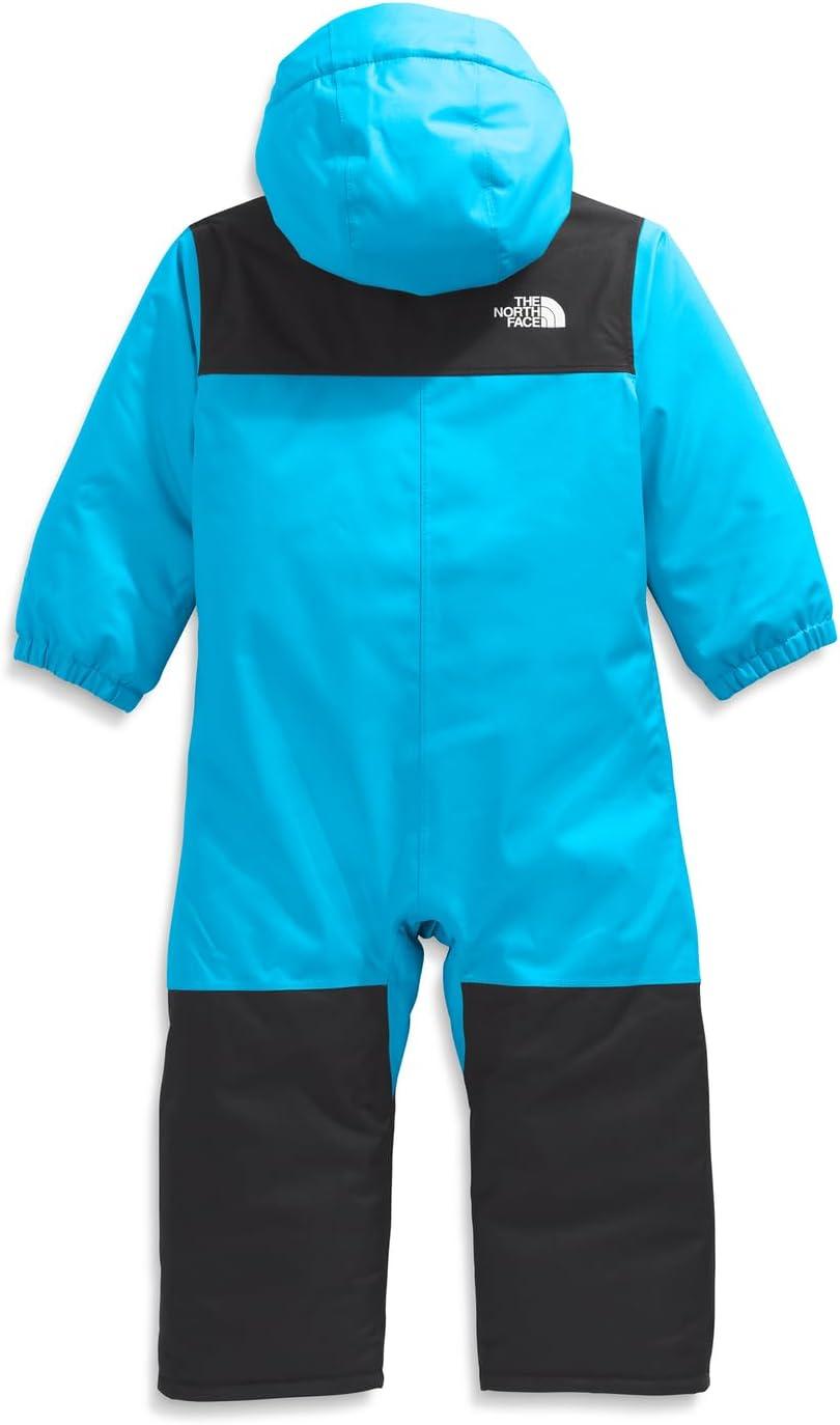 imageTHE NORTH FACE unisex baby Freedom Snowsuit Insulated Winter Snowsuit Water Repellent 3 Piece Hood With Rain Guard TunnelMeridian Blue
