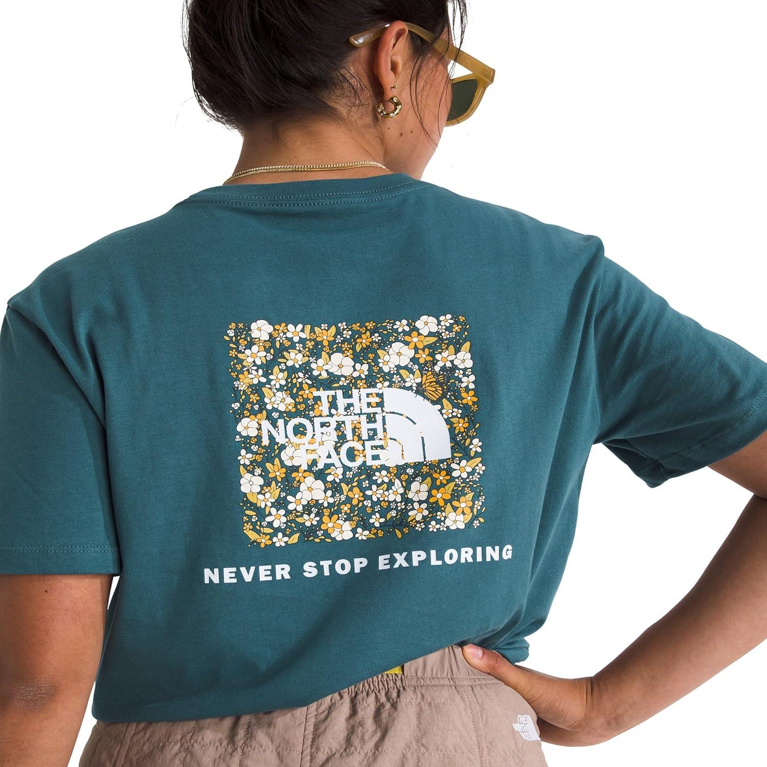imageThe North FACE Womens Evolution Floral Box NSE Short Sleeve TeeSpace