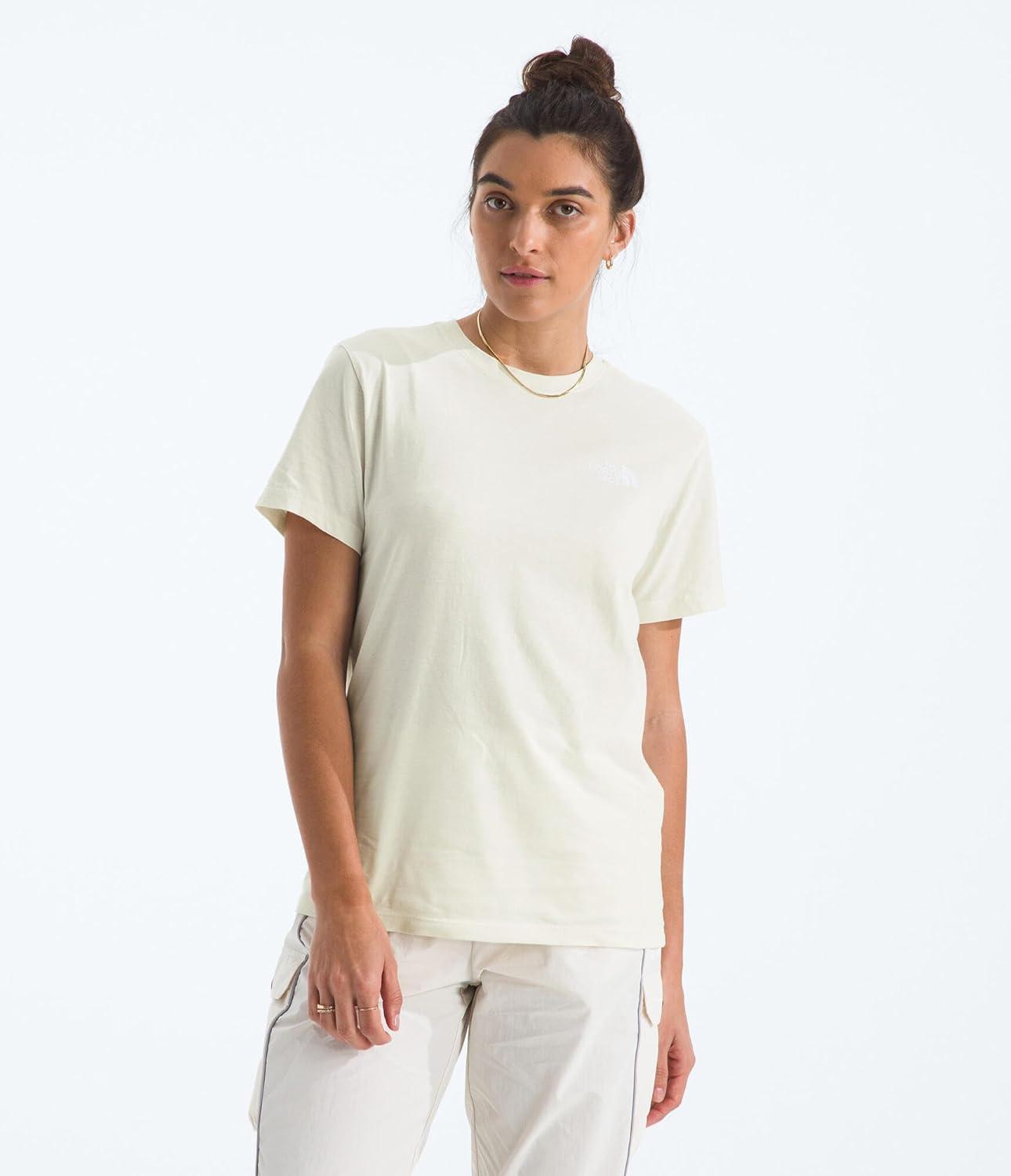 imageThe North FACE Womens Evolution Floral Box NSE Short Sleeve TeeWhite Dune