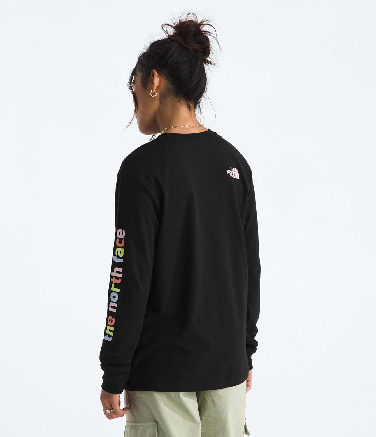 imageThe North FACE Womens Evolution Proud Long Sleeve Tee Cotton Shirt with a Logo GraphicTnf Black