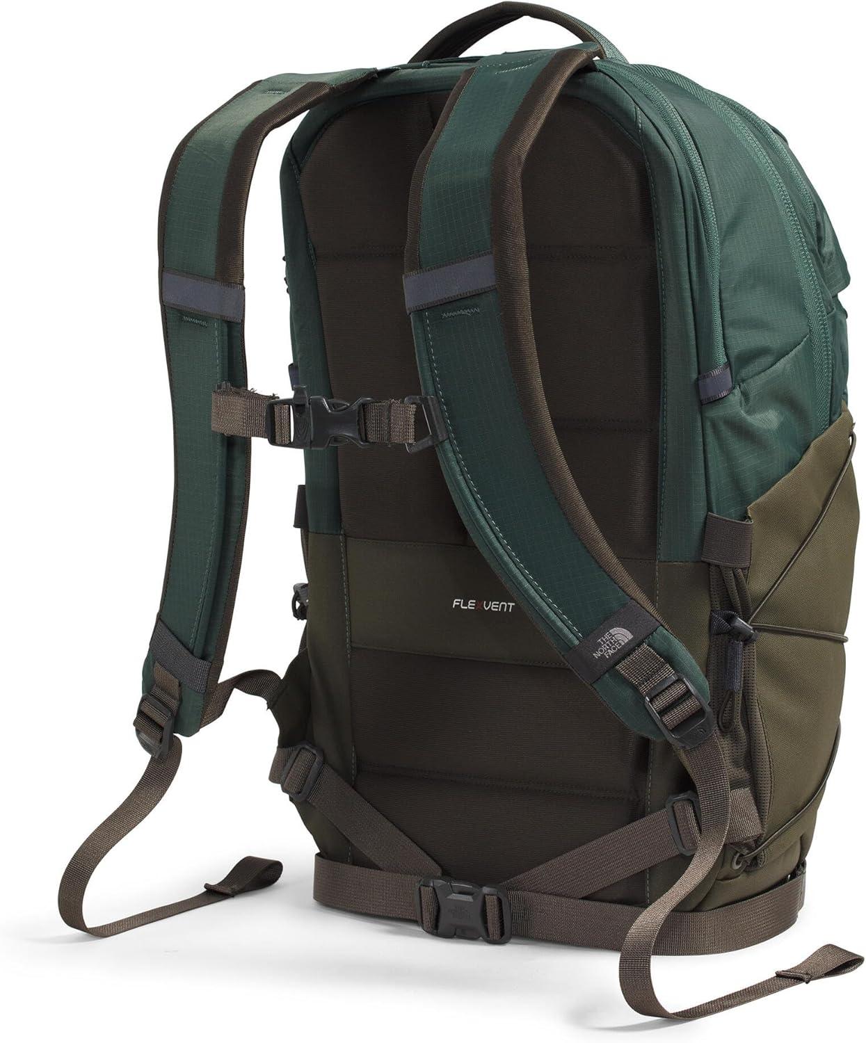 imageThe North Face Borealis Commuter Laptop Backpack Water Repellent Finish 16quot Laptop Sleeve Large Main Compartment for Everyday Carry GravelTNF BlackNPF One SizeDuck GreenNew Taupe Green