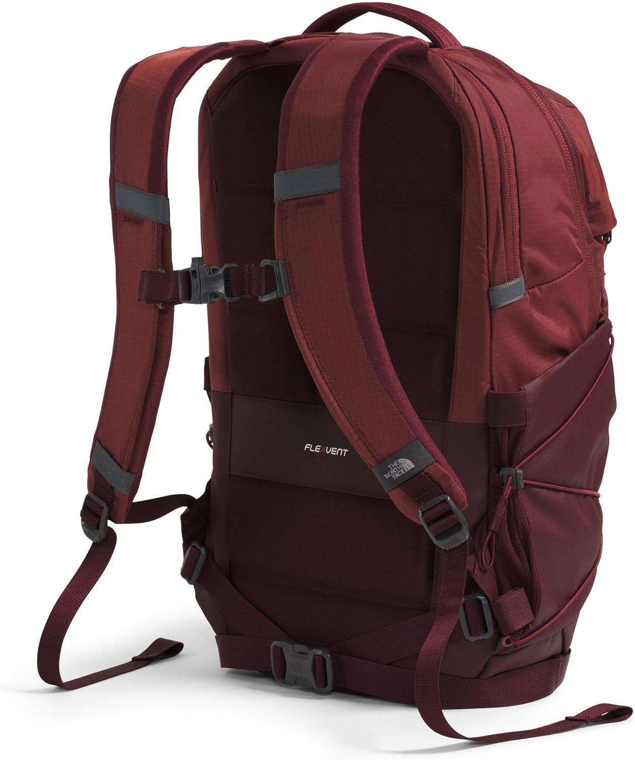 imageThe North Face Borealis Commuter Laptop Backpack Water Repellent Finish 16quot Laptop Sleeve Large Main Compartment for Everyday Carry GravelTNF BlackNPF One SizeSumacIron Bronze