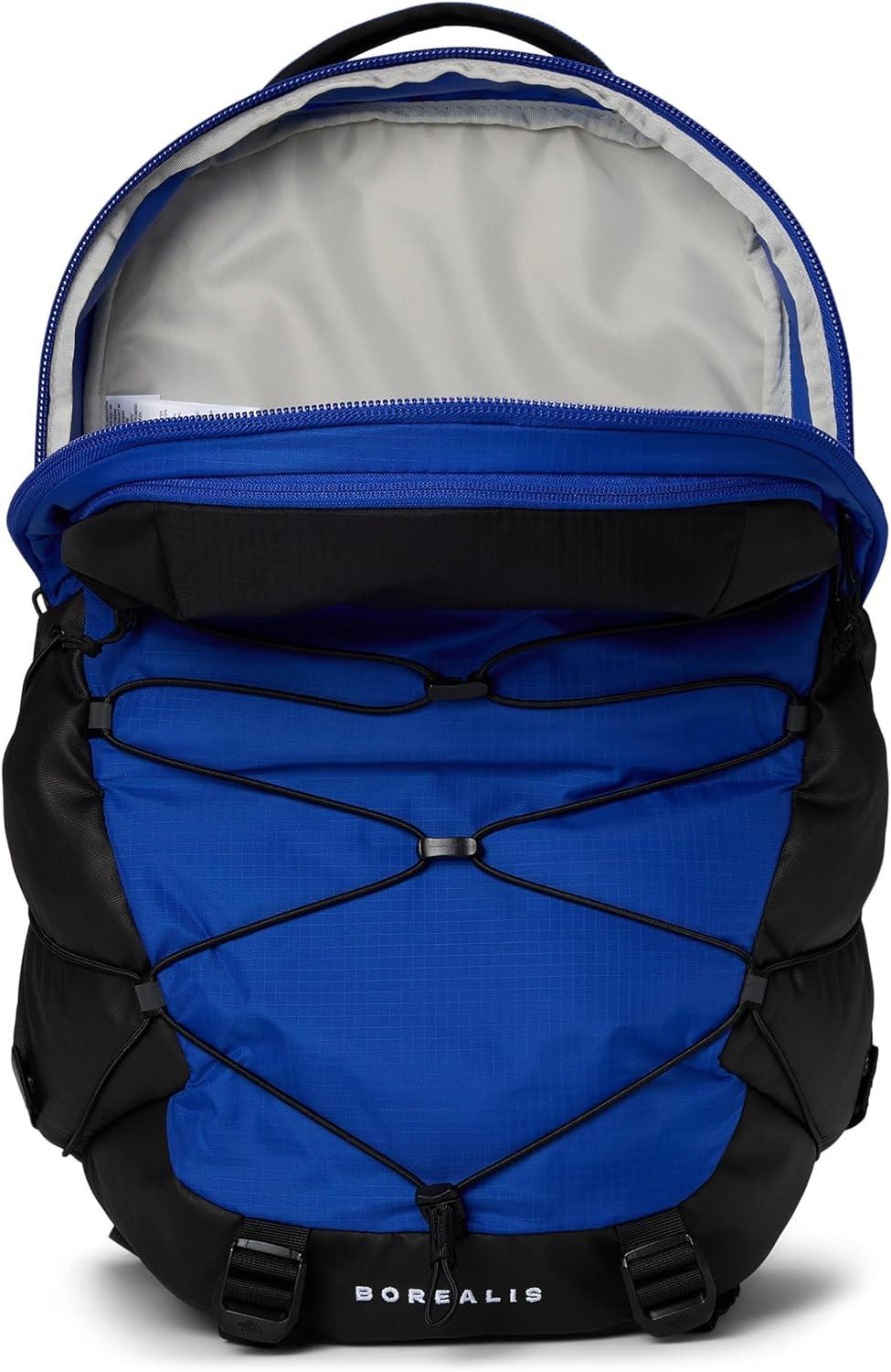 imageThe North Face Borealis Commuter Laptop Backpack Water Repellent Finish 16quot Laptop Sleeve Large Main Compartment for Everyday Carry GravelTNF BlackNPF One SizeTnf BlueTnf BlackTnf Black