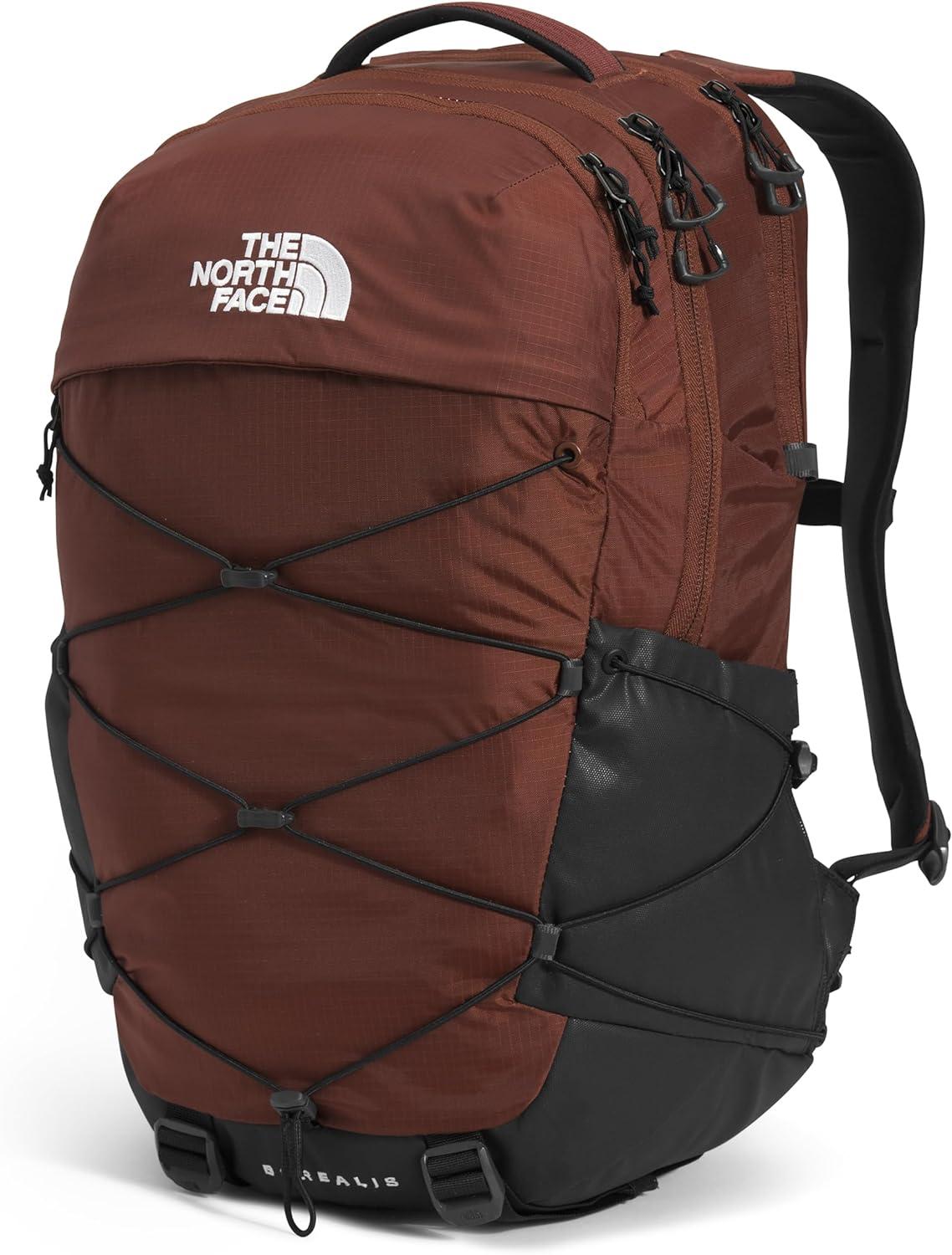 imageThe North Face Borealis Commuter Laptop Backpack Water Repellent Finish 16quot Laptop Sleeve Large Main Compartment for Everyday Carry GravelTNF BlackNPF One SizeDark OakTnf Black