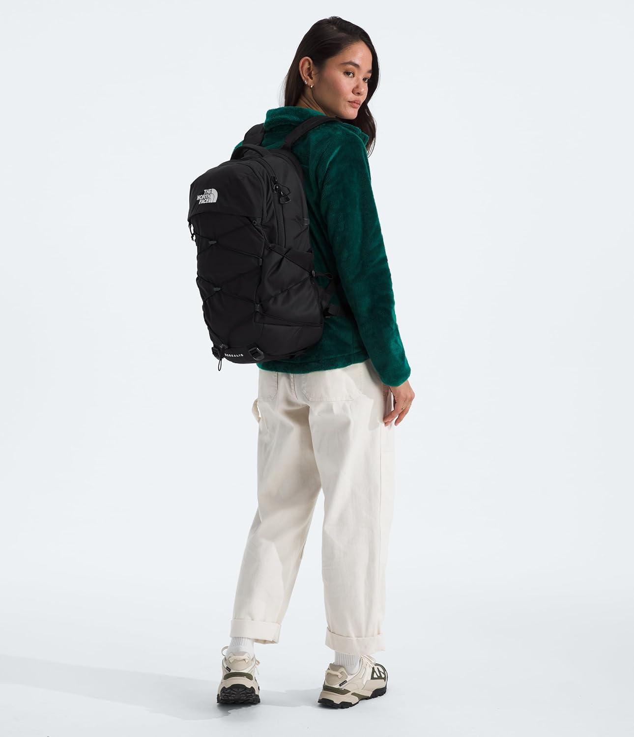imageThe North Face Borealis Commuter Laptop Backpack Water Repellent Finish 16quot Laptop Sleeve Large Main Compartment for Everyday Carry GravelTNF BlackNPF One SizeTnf BlackTnf Blacknpf
