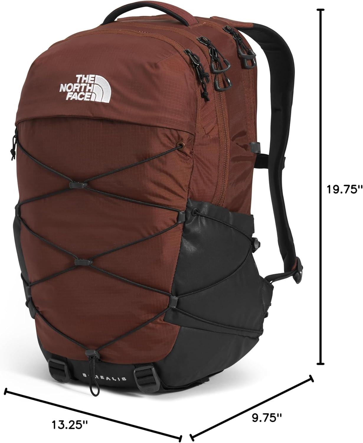 imageThe North Face Borealis Commuter Laptop Backpack Water Repellent Finish 16quot Laptop Sleeve Large Main Compartment for Everyday Carry GravelTNF BlackNPF One SizeDark OakTnf Black
