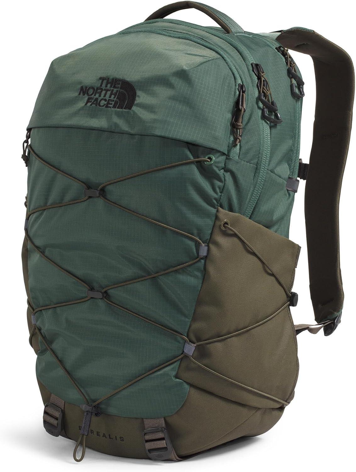 imageThe North Face Borealis Commuter Laptop Backpack Water Repellent Finish 16quot Laptop Sleeve Large Main Compartment for Everyday Carry GravelTNF BlackNPF One SizeDuck GreenNew Taupe Green