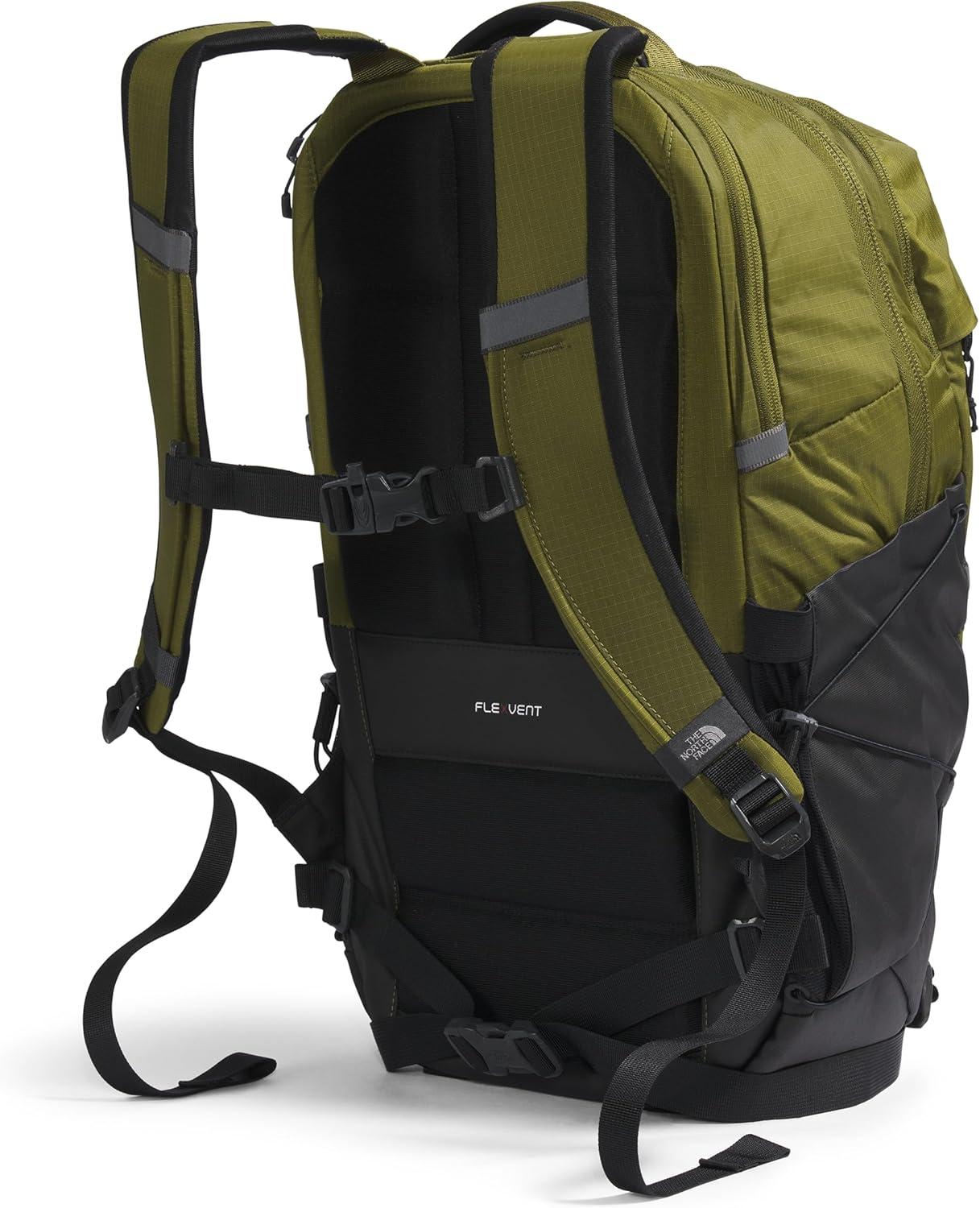 imageThe North Face Borealis Commuter Laptop Backpack Water Repellent Finish 16quot Laptop Sleeve Large Main Compartment for Everyday Carry GravelTNF BlackNPF One SizeForest OliveTnf Blacknpf