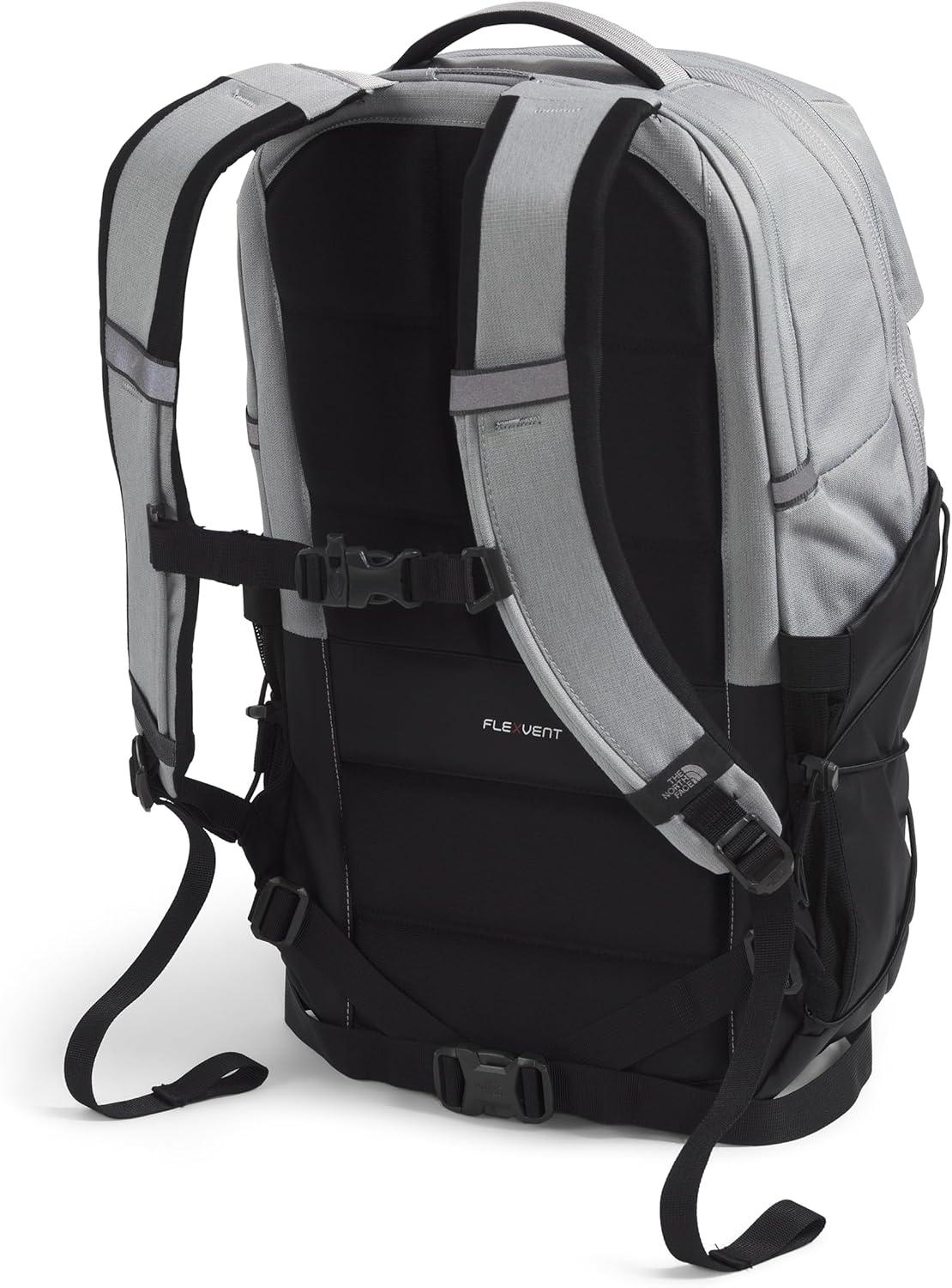 imageThe North Face Borealis Commuter Laptop Backpack Water Repellent Finish 16quot Laptop Sleeve Large Main Compartment for Everyday Carry GravelTNF BlackNPF One SizeMeld Grey Dark HeatherTnf Blacknpf