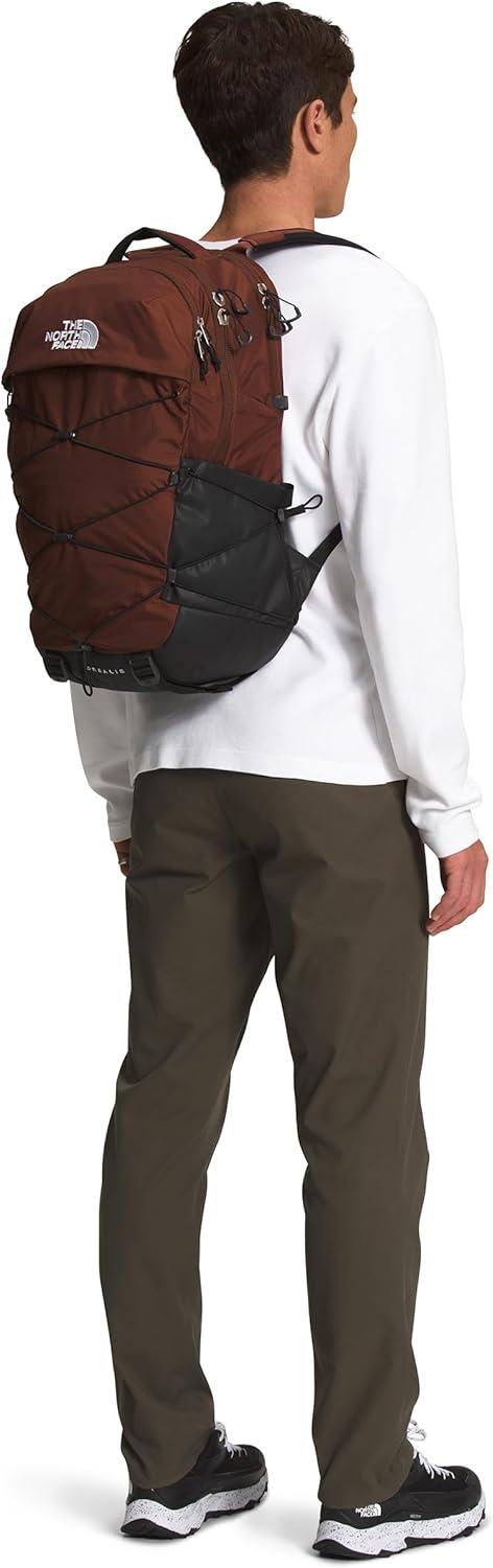 imageThe North Face Borealis Commuter Laptop Backpack Water Repellent Finish 16quot Laptop Sleeve Large Main Compartment for Everyday Carry GravelTNF BlackNPF One SizeDark OakTnf Black