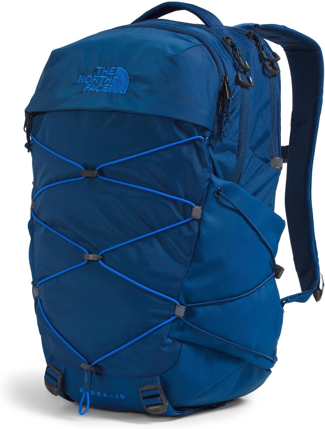 imageThe North Face Borealis Commuter Laptop Backpack Water Repellent Finish 16quot Laptop Sleeve Large Main Compartment for Everyday Carry GravelTNF BlackNPF One SizeEstate BlueHero Blue