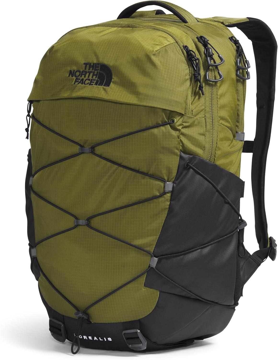 imageThe North Face Borealis Commuter Laptop Backpack Water Repellent Finish 16quot Laptop Sleeve Large Main Compartment for Everyday Carry GravelTNF BlackNPF One SizeForest OliveTnf Blacknpf