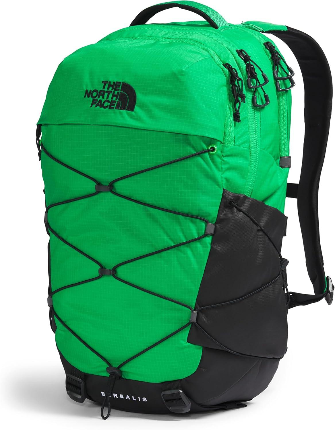 imageThe North Face Borealis Commuter Laptop Backpack Water Repellent Finish 16quot Laptop Sleeve Large Main Compartment for Everyday Carry GravelTNF BlackNPF One SizeOptic EmeraldTnf Black