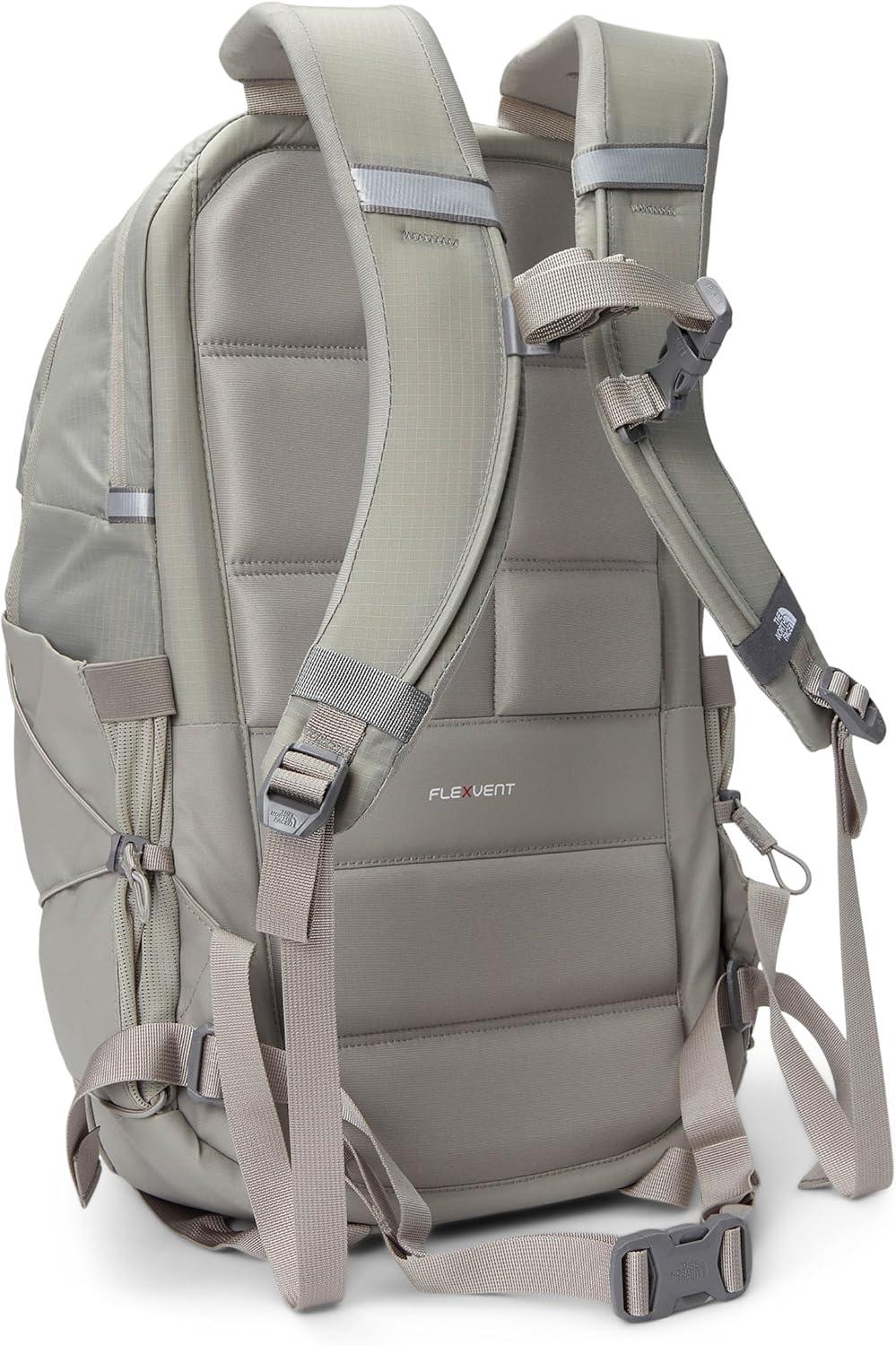 imageThe North Face Borealis Commuter Laptop Backpack Water Repellent Finish 16quot Laptop Sleeve Large Main Compartment for Everyday Carry GravelTNF BlackNPF One SizeStone SlabCalacatta