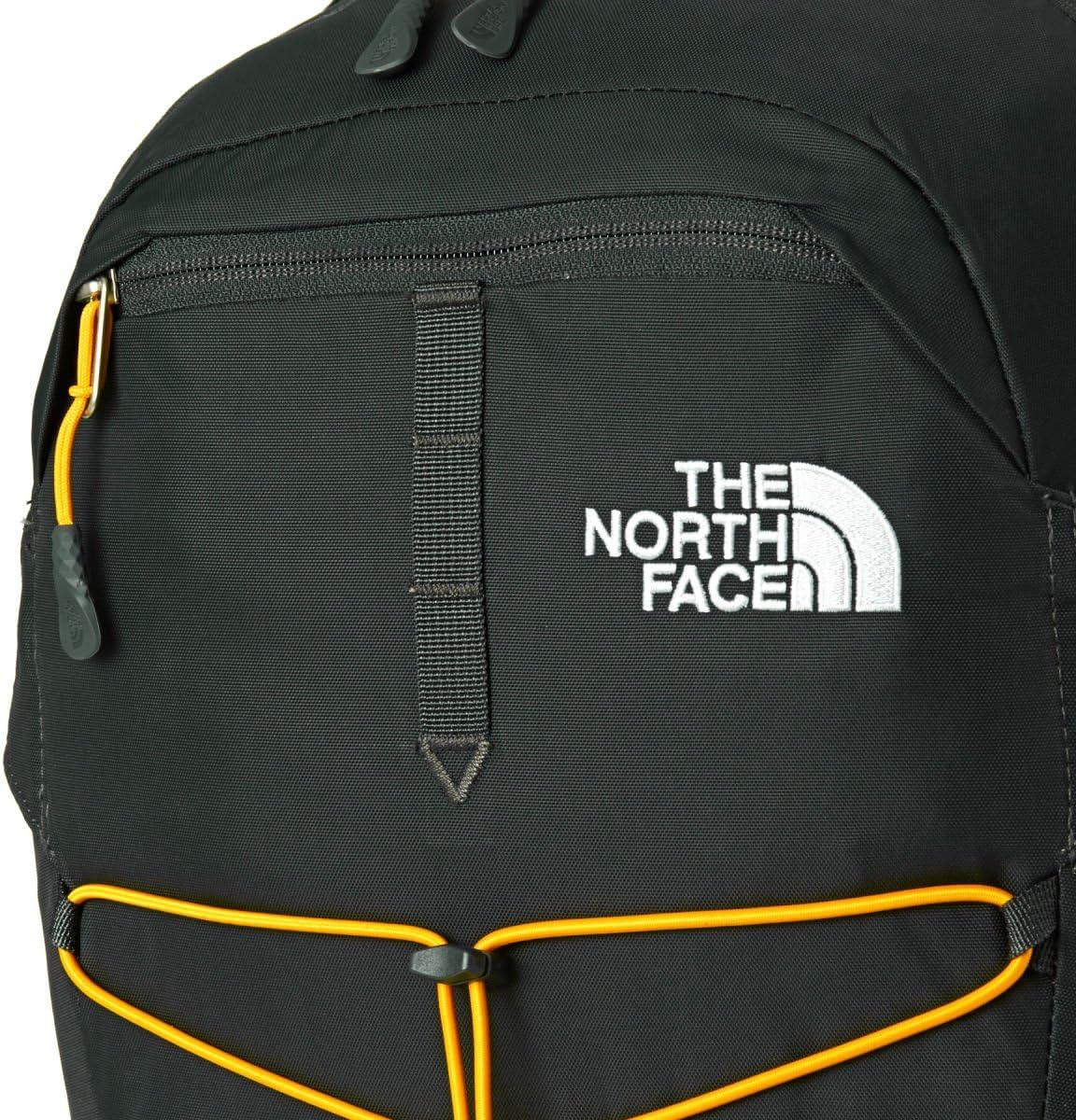 imageThe North Face Borealis Commuter Laptop Backpack Water Repellent Finish 16quot Laptop Sleeve Large Main Compartment for Everyday Carry GravelTNF BlackNPF One SizeCitrus YellowAsphalt Grey