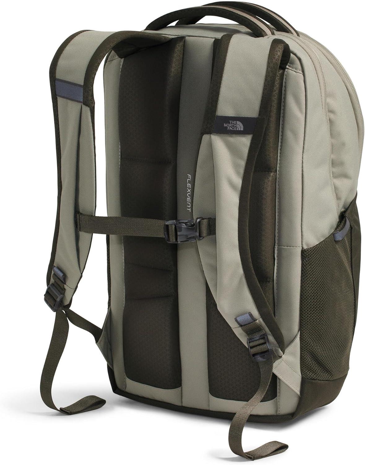 imageThe North Face Borealis Commuter Laptop Backpack Water Repellent Finish 16quot Laptop Sleeve Large Main Compartment for Everyday Carry GravelTNF BlackNPF One SizeClay GreyNew Taupe Green