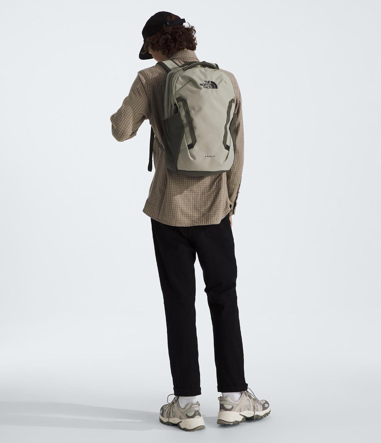 imageThe North Face Borealis Commuter Laptop Backpack Water Repellent Finish 16quot Laptop Sleeve Large Main Compartment for Everyday Carry GravelTNF BlackNPF One SizeClay GreyNew Taupe Green
