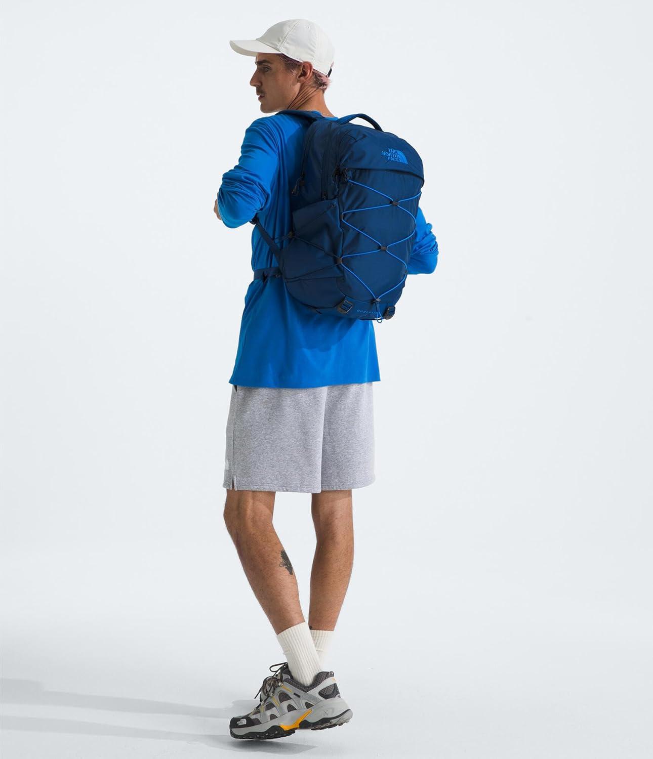 imageThe North Face Borealis Commuter Laptop Backpack Water Repellent Finish 16quot Laptop Sleeve Large Main Compartment for Everyday Carry GravelTNF BlackNPF One SizeEstate BlueHero Blue