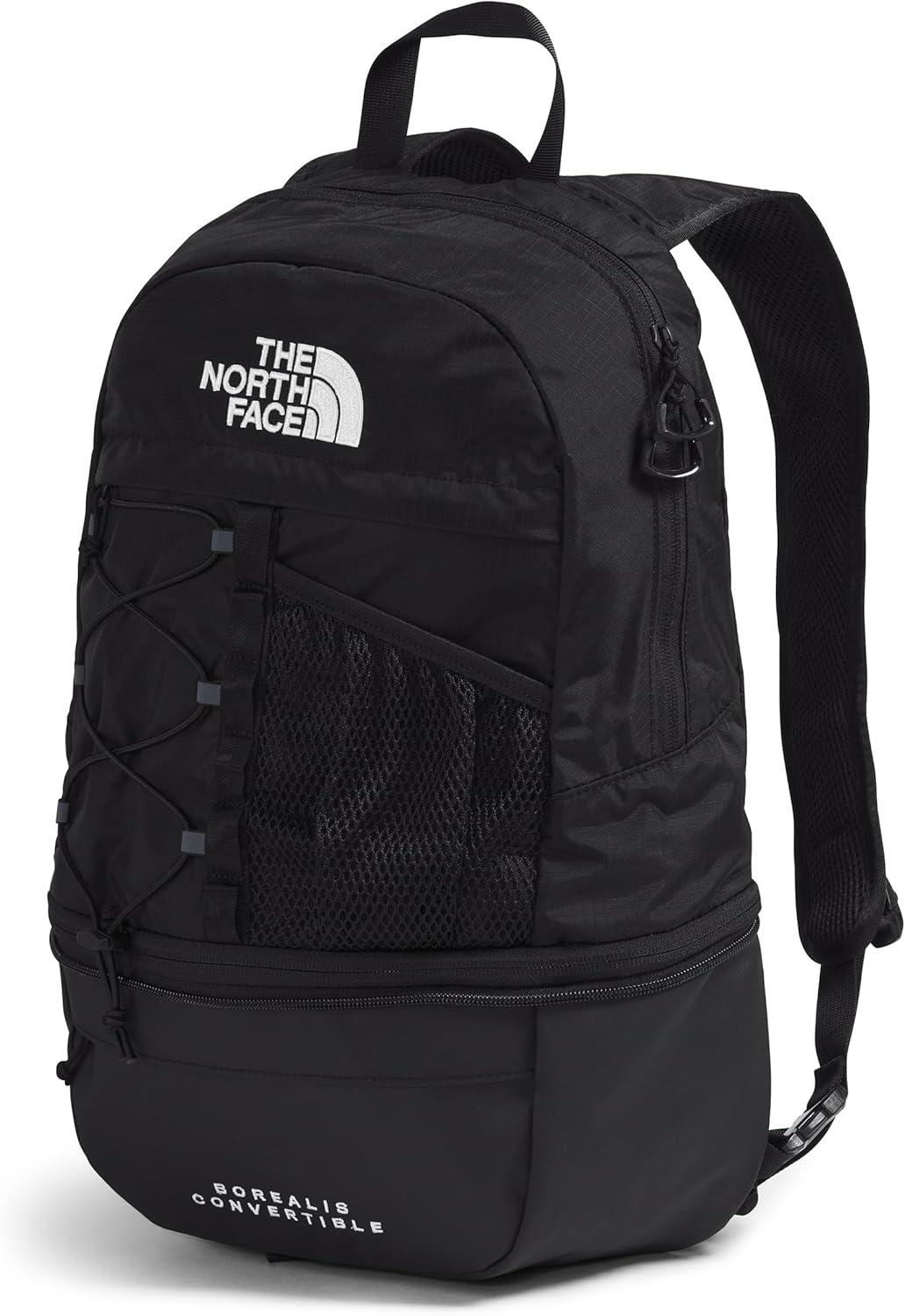 imageThe North Face Borealis Convertible Pack Commuter Laptop Backpack with Removable Lumbar Pack Water Repellent Finish TNF BlueTNF Black One SizeTnf BlackTnf Black