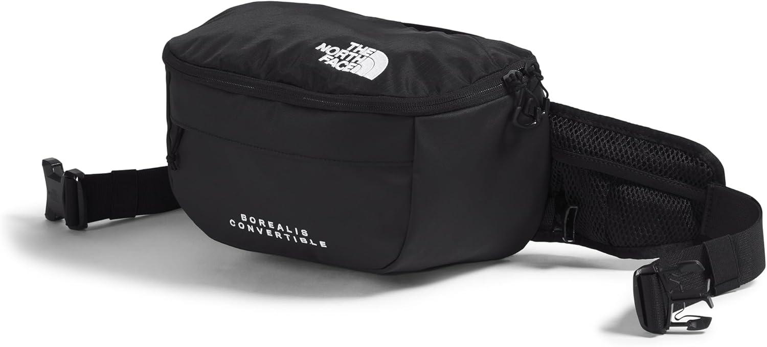 imageThe North Face Borealis Convertible Pack Commuter Laptop Backpack with Removable Lumbar Pack Water Repellent Finish TNF BlueTNF Black One SizeTnf BlackTnf Black
