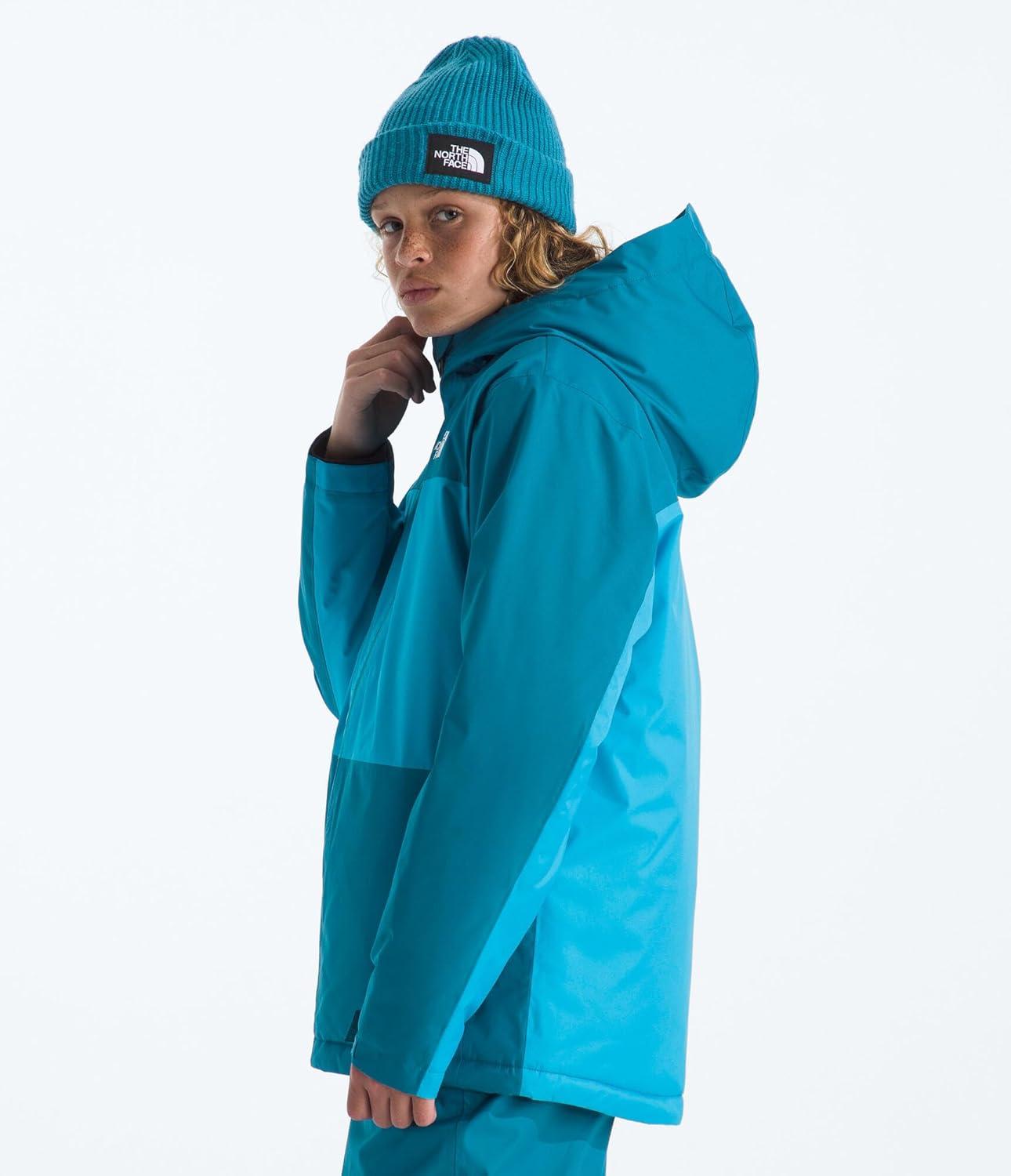 imageThe North Face Boys Freedom Insulated Jacket Insulated Winter Coat Water Repellent Finish Helmet Compatible Hood ampamp Secure Hand Pockets