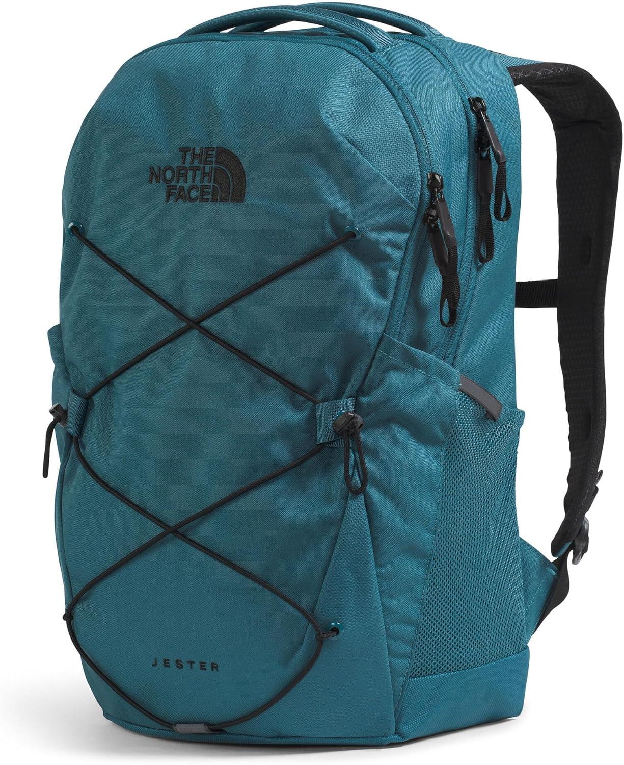 imageThe North Face Jester Everyday Laptop Backpack Commuter Daypack with Water Repellent Finish 16quot Laptop Sleeve Huge Main Compartment Khaki StoneForest Olive One SizeSpaceTnf Black