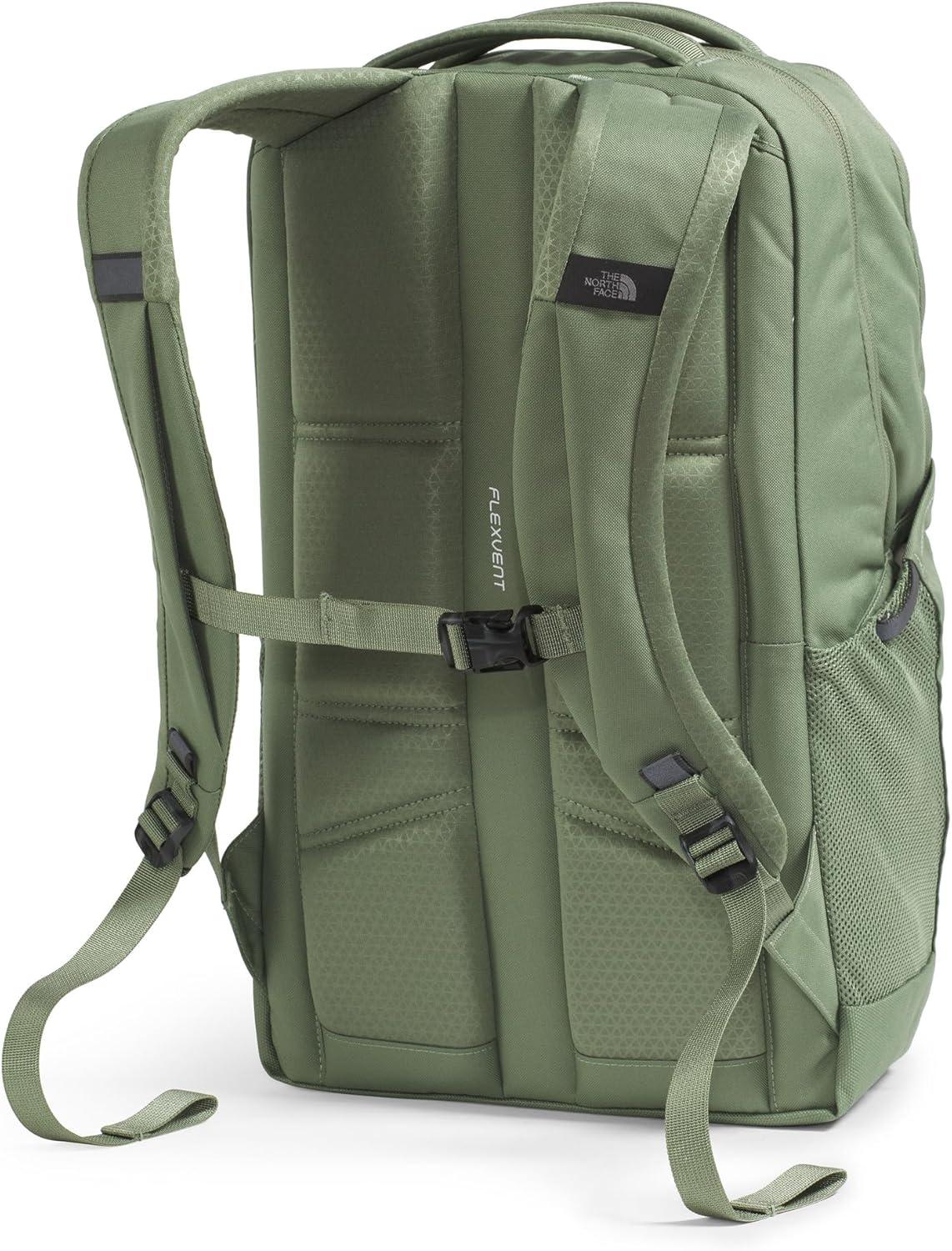imageThe North Face Jester Everyday Laptop Backpack Commuter Daypack with Water Repellent Finish 16quot Laptop Sleeve Huge Main Compartment Khaki StoneForest Olive One SizeBark MistTnf Black