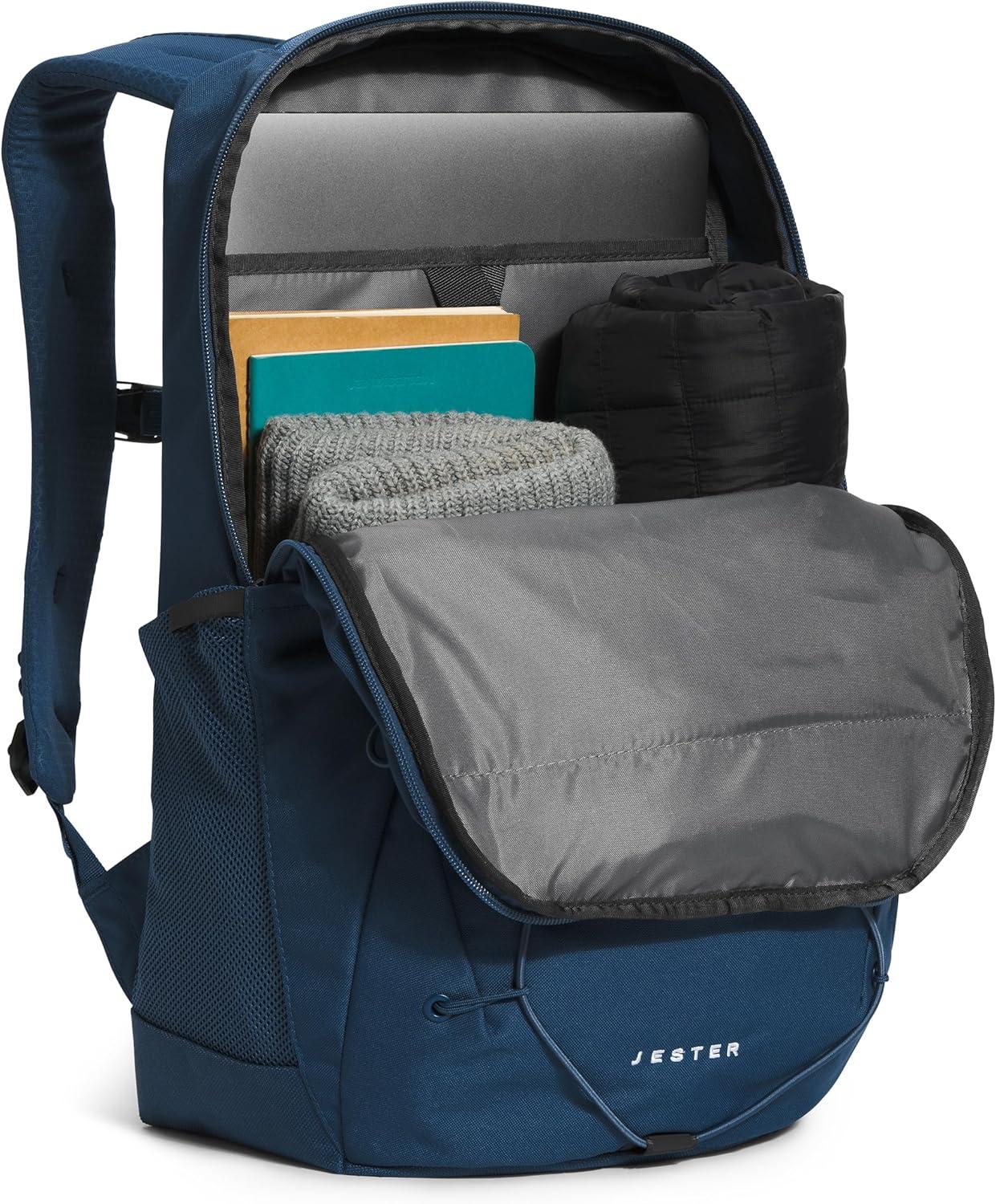 imageThe North Face Jester Everyday Laptop Backpack Commuter Daypack with Water Repellent Finish 16quot Laptop Sleeve Huge Main Compartment Khaki StoneForest Olive One SizeShady BlueTnf Whitenpf