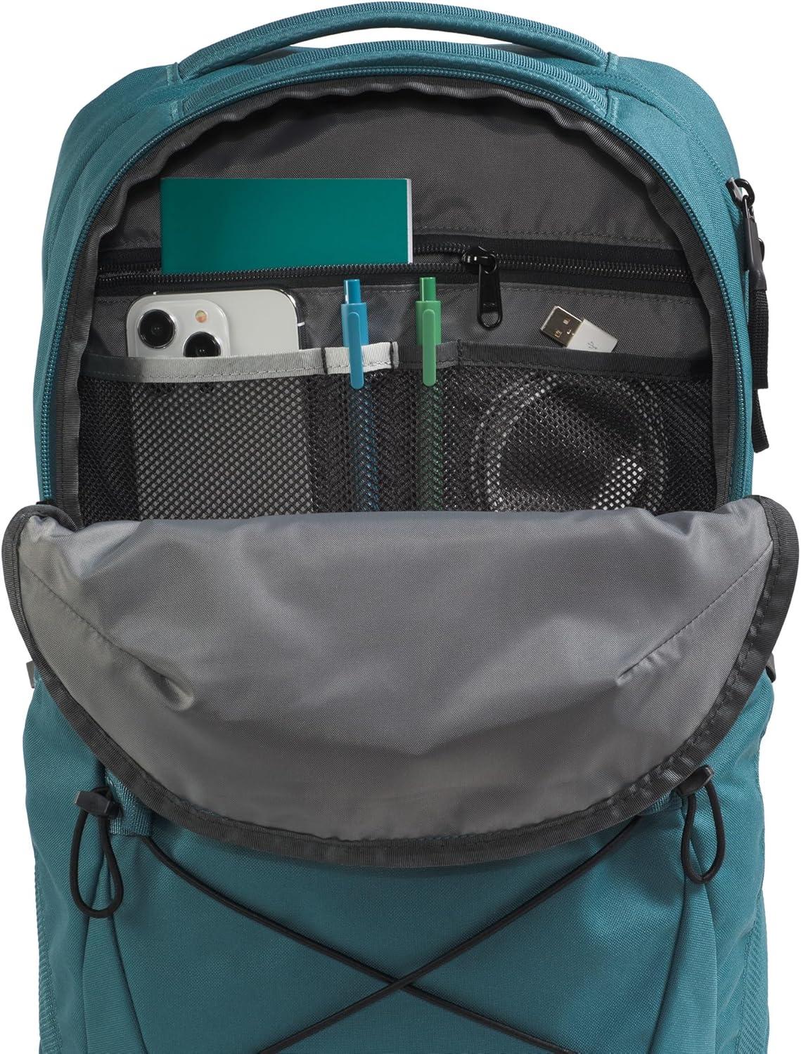 imageThe North Face Jester Everyday Laptop Backpack Commuter Daypack with Water Repellent Finish 16quot Laptop Sleeve Huge Main Compartment Khaki StoneForest Olive One SizeSpaceTnf Black