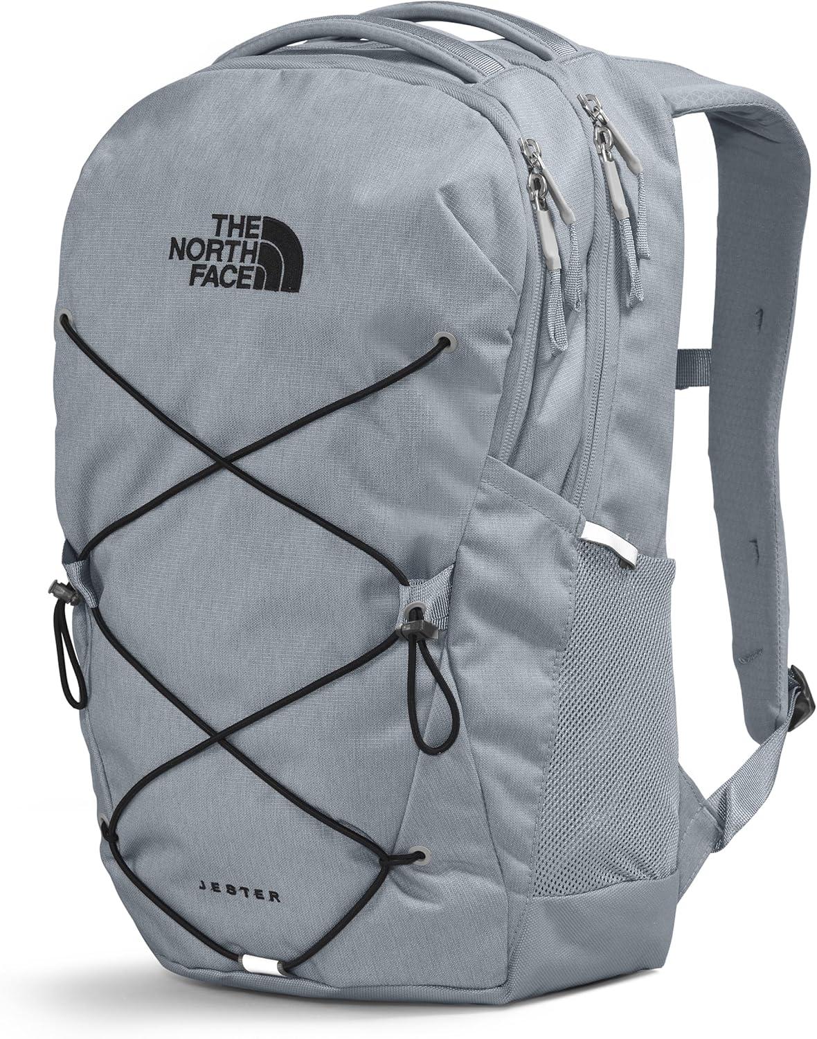 imageThe North Face Jester Everyday Laptop Backpack Commuter Daypack with Water Repellent Finish 16quot Laptop Sleeve Huge Main Compartment Khaki StoneForest Olive One SizeMid Grey Dark HeatherTnf Blacknpf