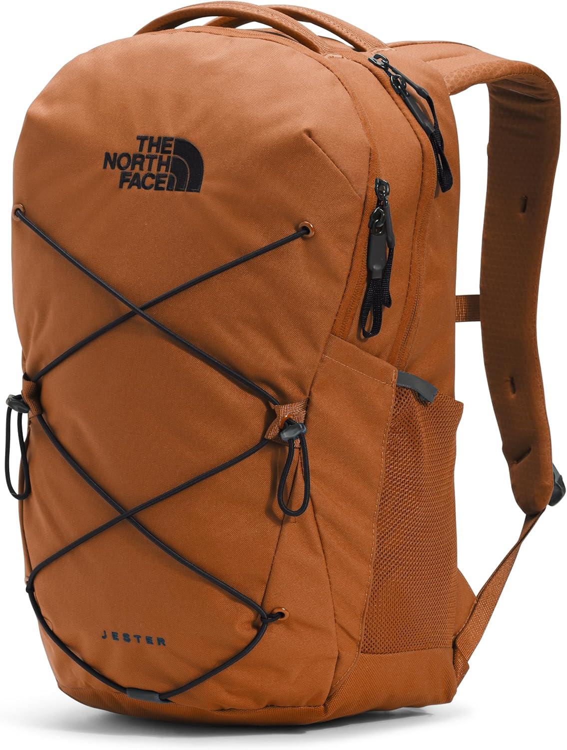 imageThe North Face Jester Everyday Laptop Backpack Commuter Daypack with Water Repellent Finish 16quot Laptop Sleeve Huge Main Compartment Khaki StoneForest Olive One SizeLeather BrownTnf Blacknpf