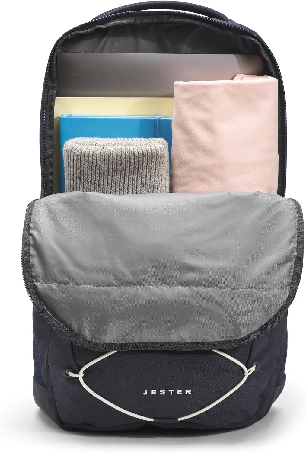 imageThe North Face Jester Everyday Laptop Backpack Commuter Daypack with Water Repellent Finish 16quot Laptop Sleeve Huge Main Compartment Khaki StoneForest Olive One SizeAviator Navy Light HeatherVintage Whitenpf