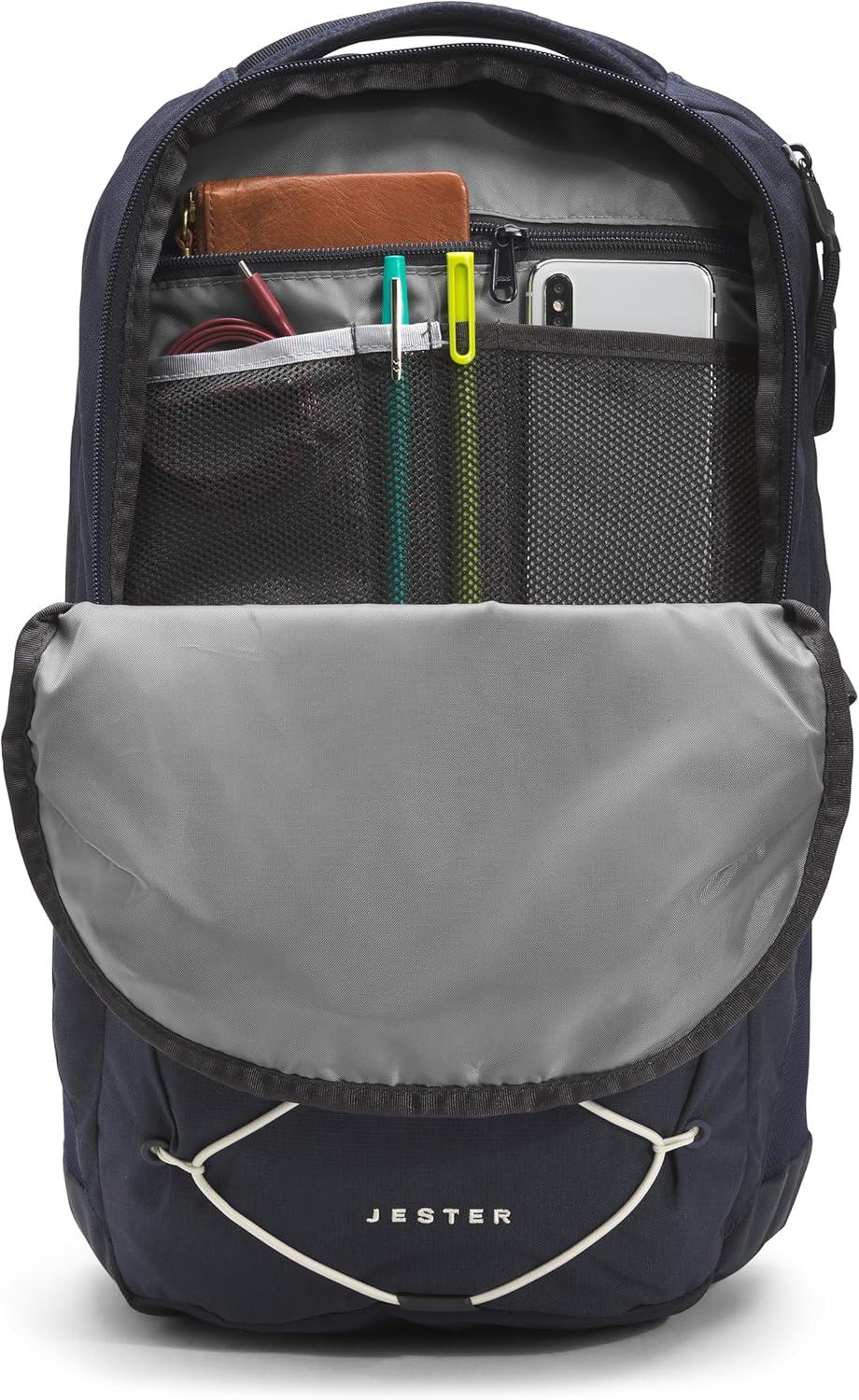 imageThe North Face Jester Everyday Laptop Backpack Commuter Daypack with Water Repellent Finish 16quot Laptop Sleeve Huge Main Compartment Khaki StoneForest Olive One SizeAviator Navy Light HeatherVintage Whitenpf