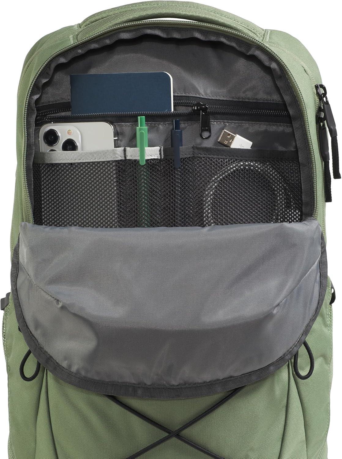imageThe North Face Jester Everyday Laptop Backpack Commuter Daypack with Water Repellent Finish 16quot Laptop Sleeve Huge Main Compartment Khaki StoneForest Olive One SizeBark MistTnf Black