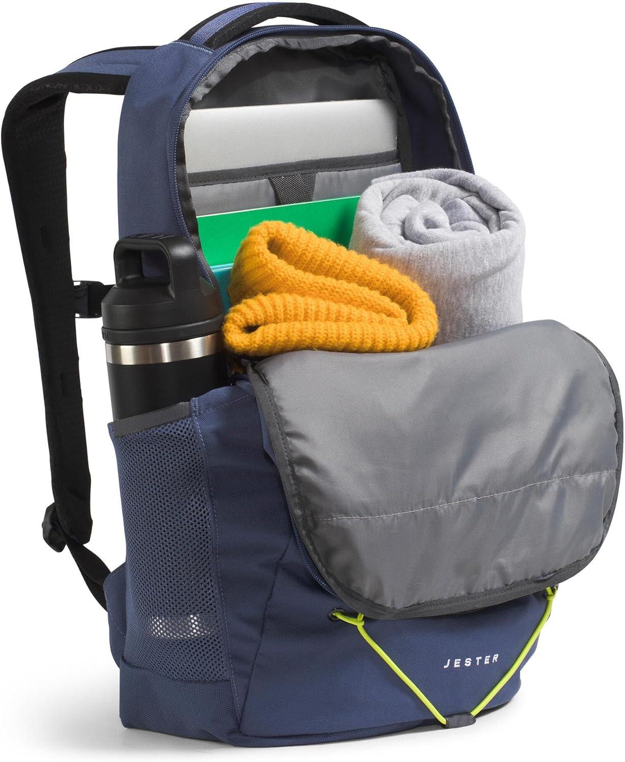 imageThe North Face Jester Everyday Laptop Backpack Commuter Daypack with Water Repellent Finish 16quot Laptop Sleeve Huge Main Compartment Khaki StoneForest Olive One SizeLunar BlueFizz Lime