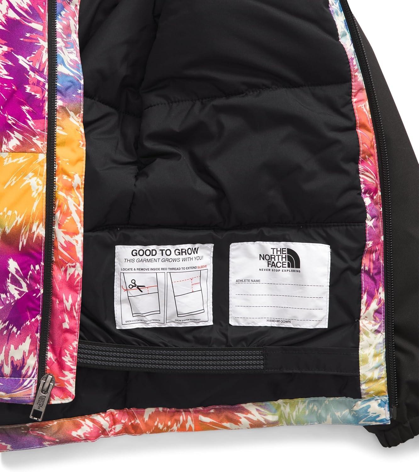 imageThe North Face Kids Freedom Insulated JacketRadiant Poppy Blowing Wind Print