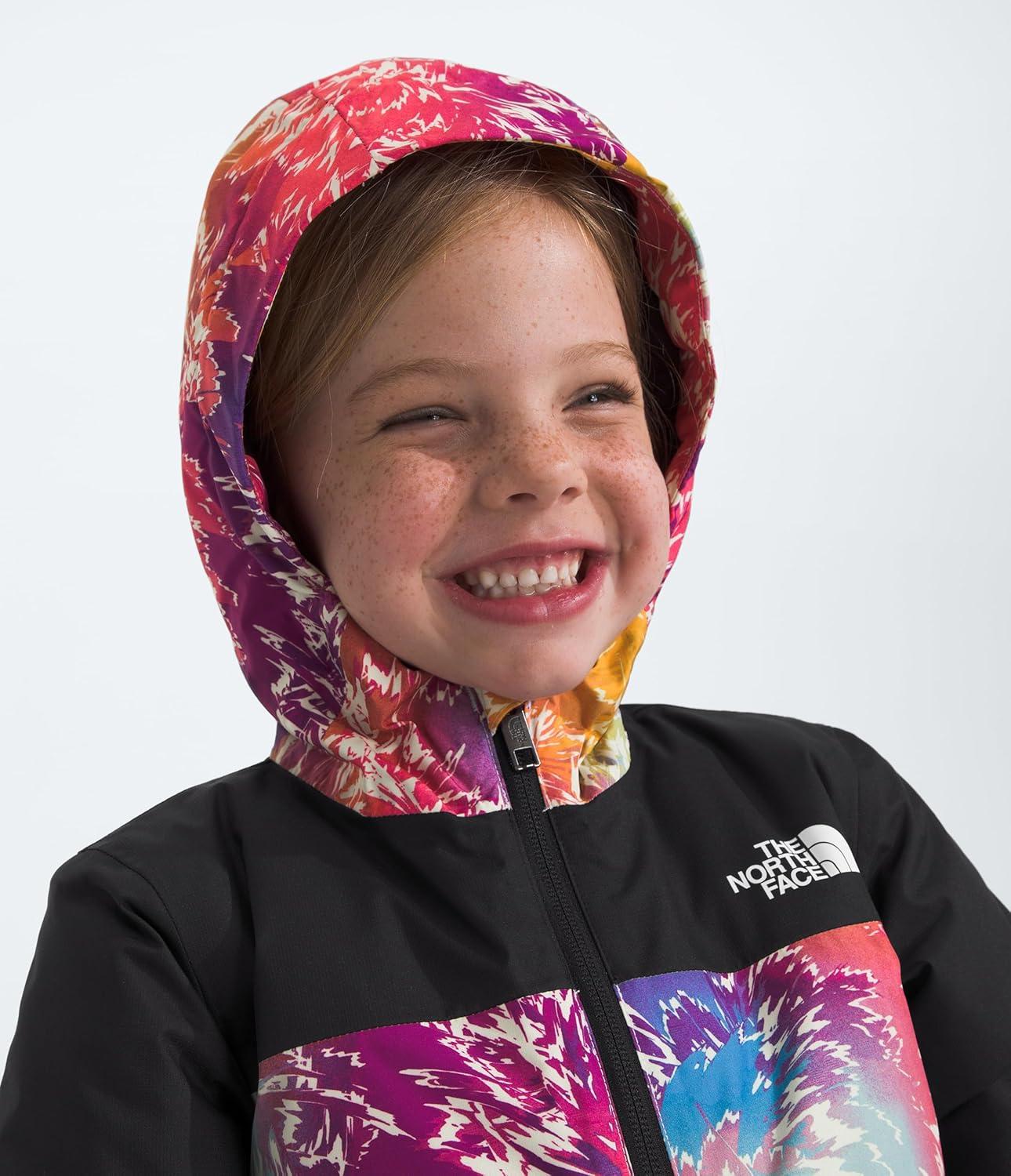 imageThe North Face Kids Freedom Insulated JacketRadiant Poppy Blowing Wind Print