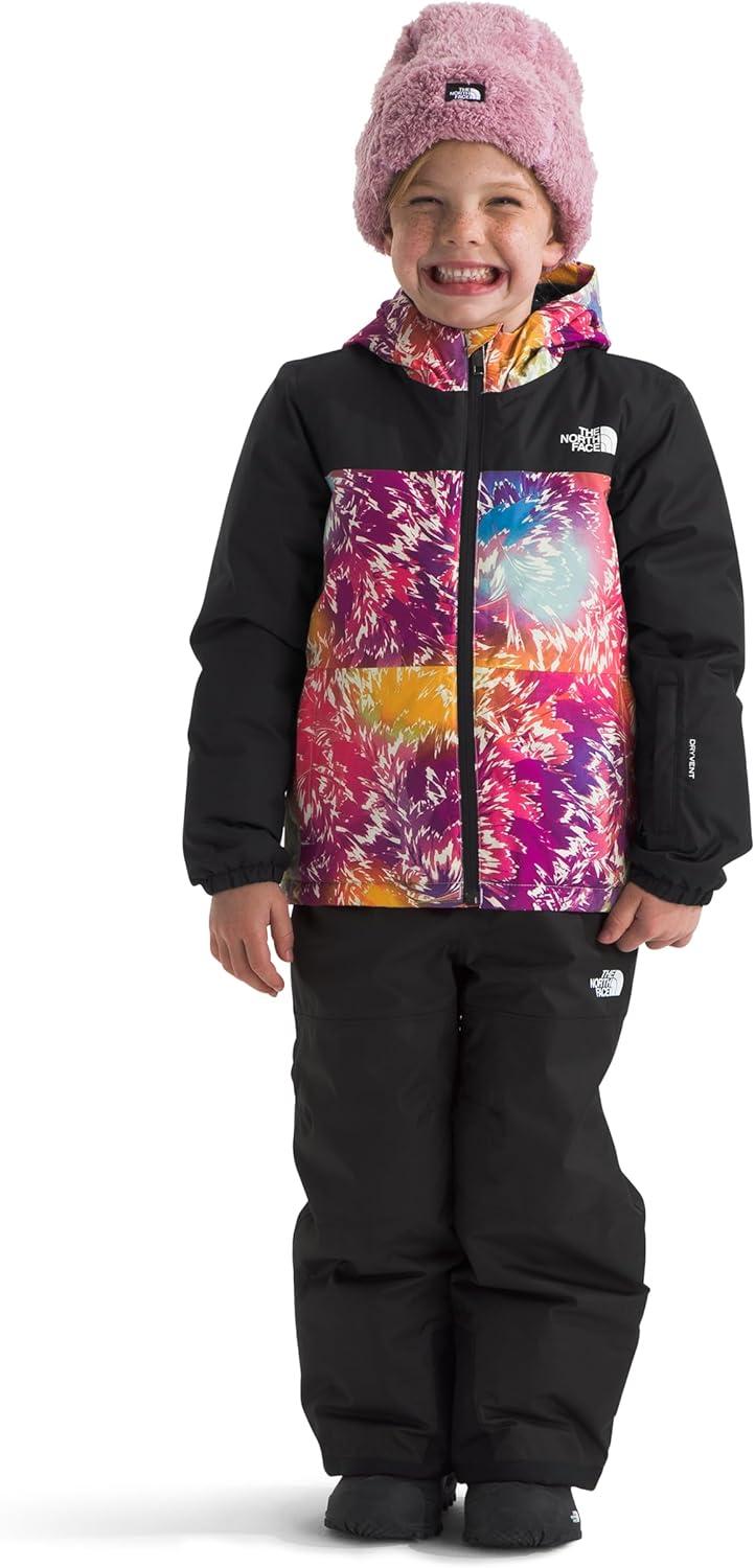 imageThe North Face Kids Freedom Insulated JacketRadiant Poppy Blowing Wind Print