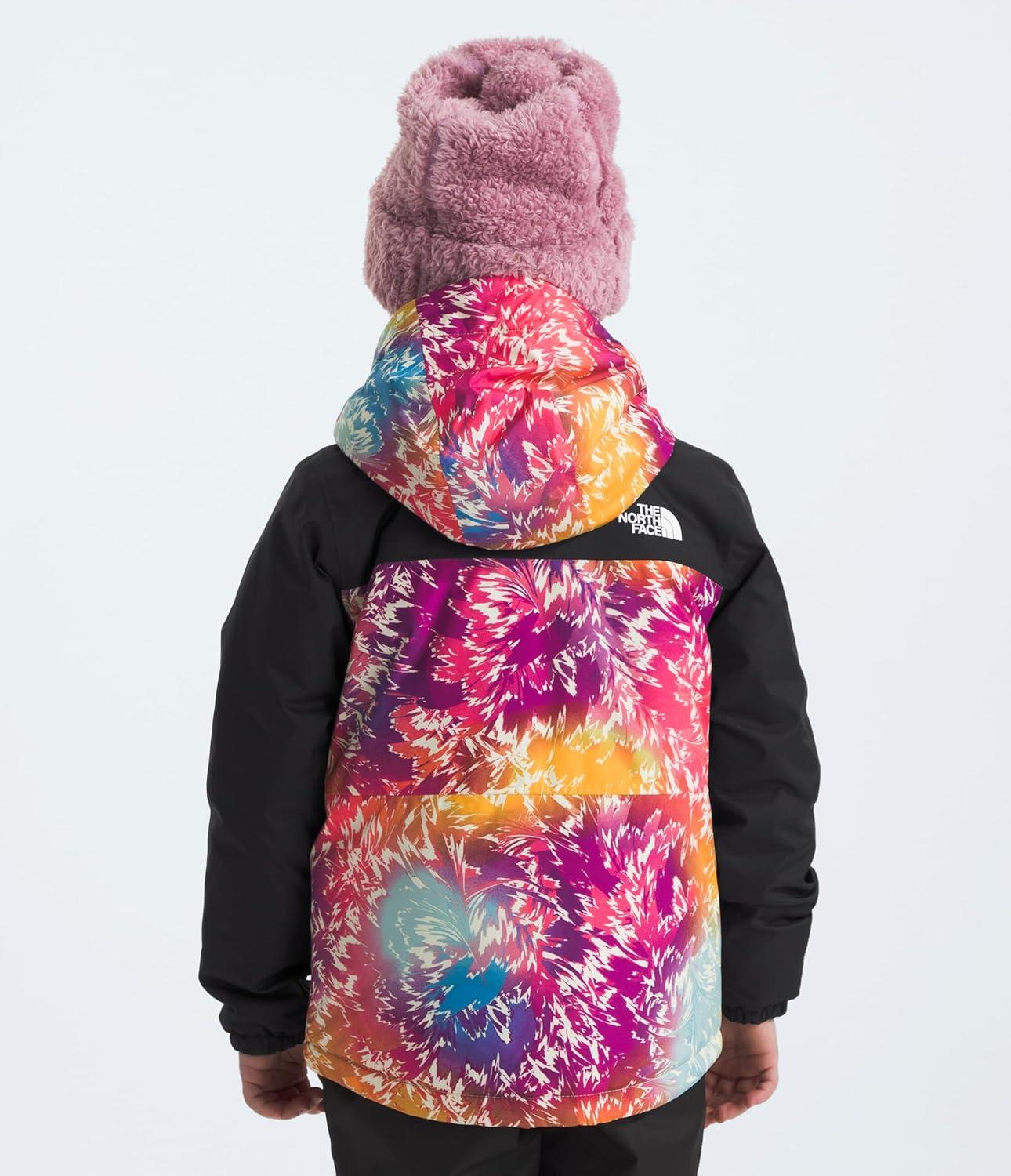 imageThe North Face Kids Freedom Insulated JacketRadiant Poppy Blowing Wind Print