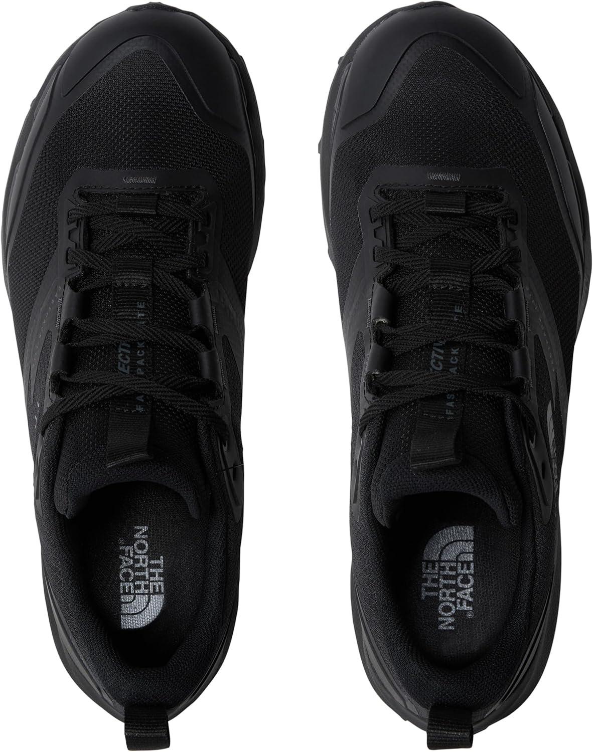 imageThe North Face Mens Vectiv Fastpack Lite Waterproof Hiking Shoe Rubber Outsole ampamp Molded TPU Toe CapTnf BlackAnthracite Grey
