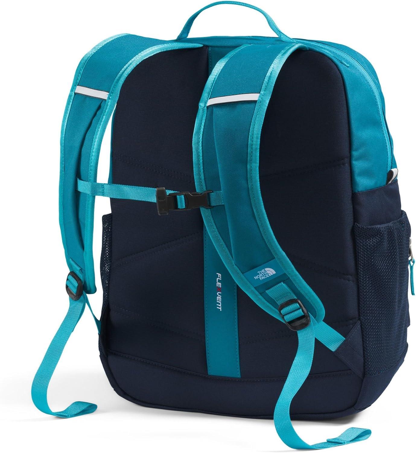 imageThe North Face Teen Chuckwalla Daypack Travel Backpack with 16quot Laptop Sleeve Reflective Safety Details Adjustable Sternum Strap Slate MossBark Mist One SizeDusk BlueSummit Navy