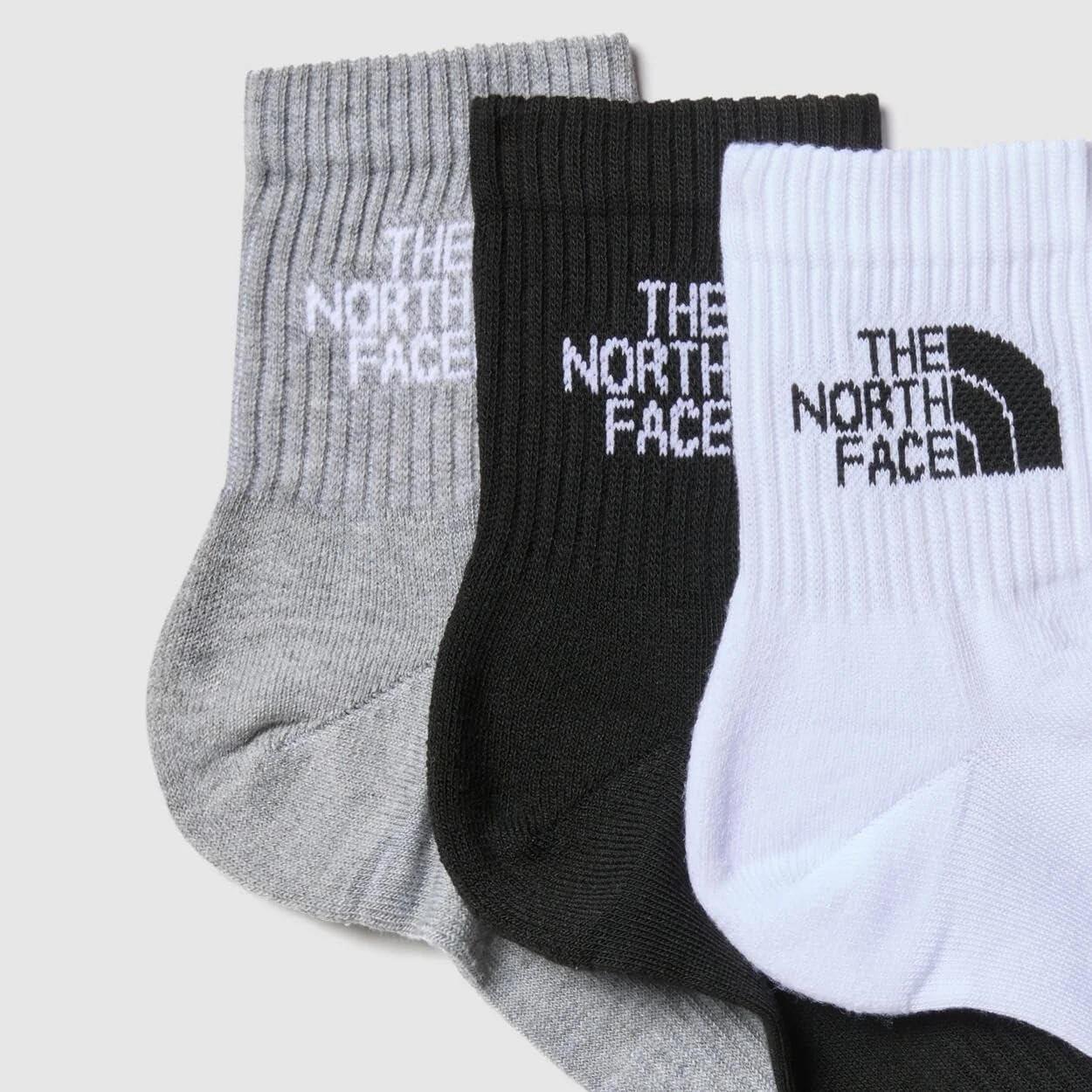 imageThe North Face Unisex Multisport Cush Quarter SockBlack Assorted