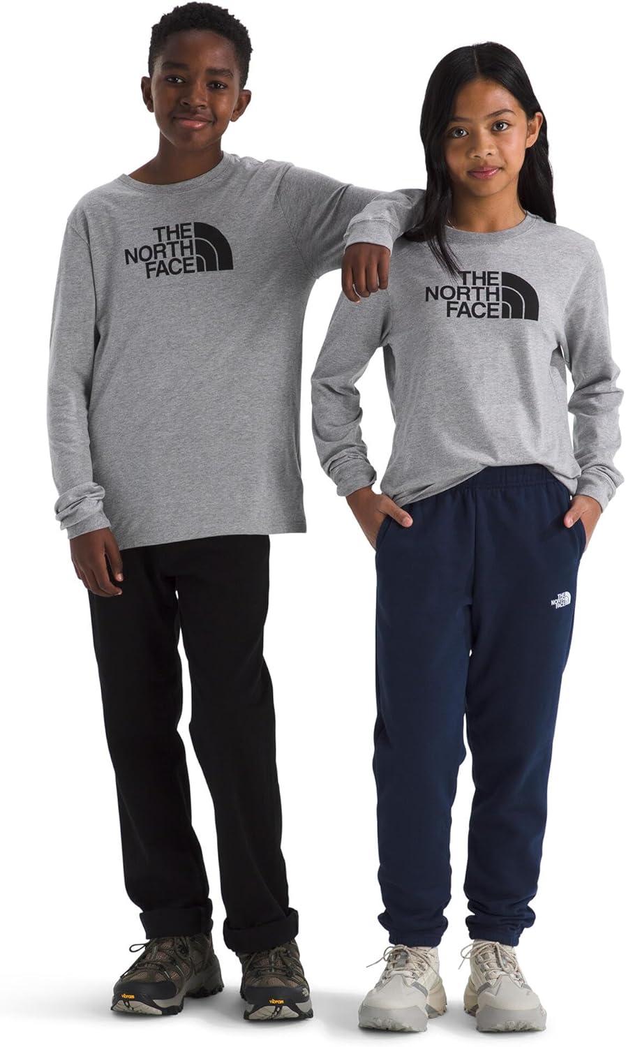 imageThe North Face UnisexAdult Evolution Half Dome LongSleeve TeeTnf Pale Grey Heather