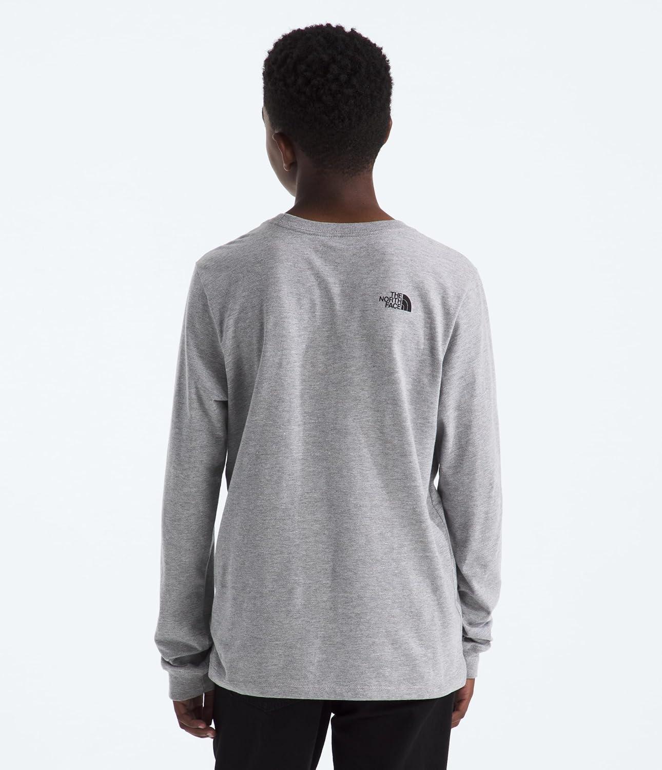 imageThe North Face UnisexAdult Evolution Half Dome LongSleeve TeeTnf Pale Grey Heather