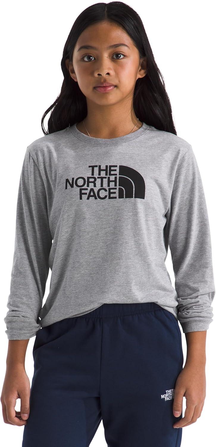 imageThe North Face UnisexAdult Evolution Half Dome LongSleeve TeeTnf Pale Grey Heather