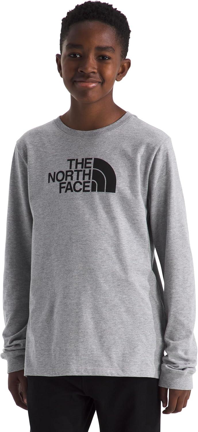 imageThe North Face UnisexAdult Evolution Half Dome LongSleeve TeeTnf Pale Grey Heather